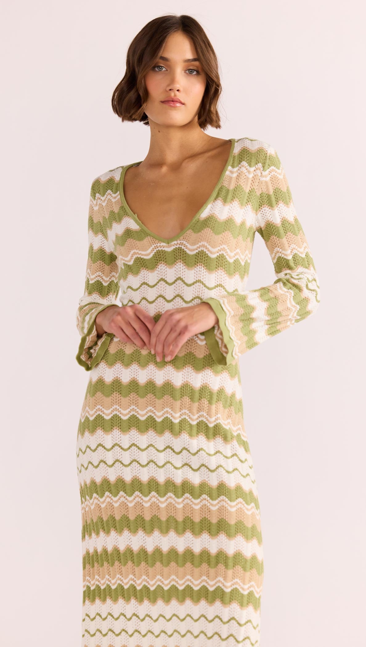 MELODY KNIT MIDI DRESS-MINKPINK