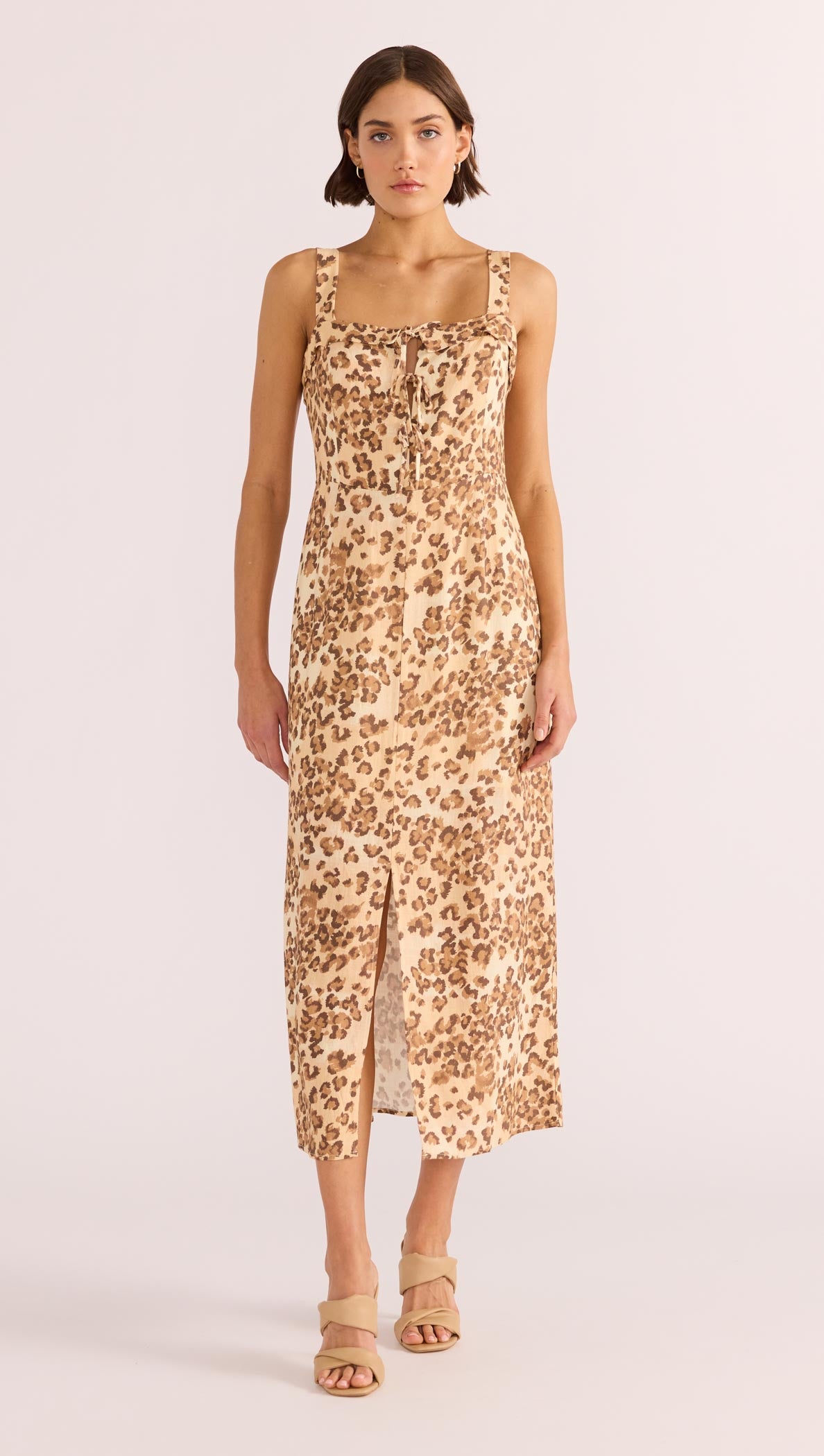 Arden Tie Midi Dress