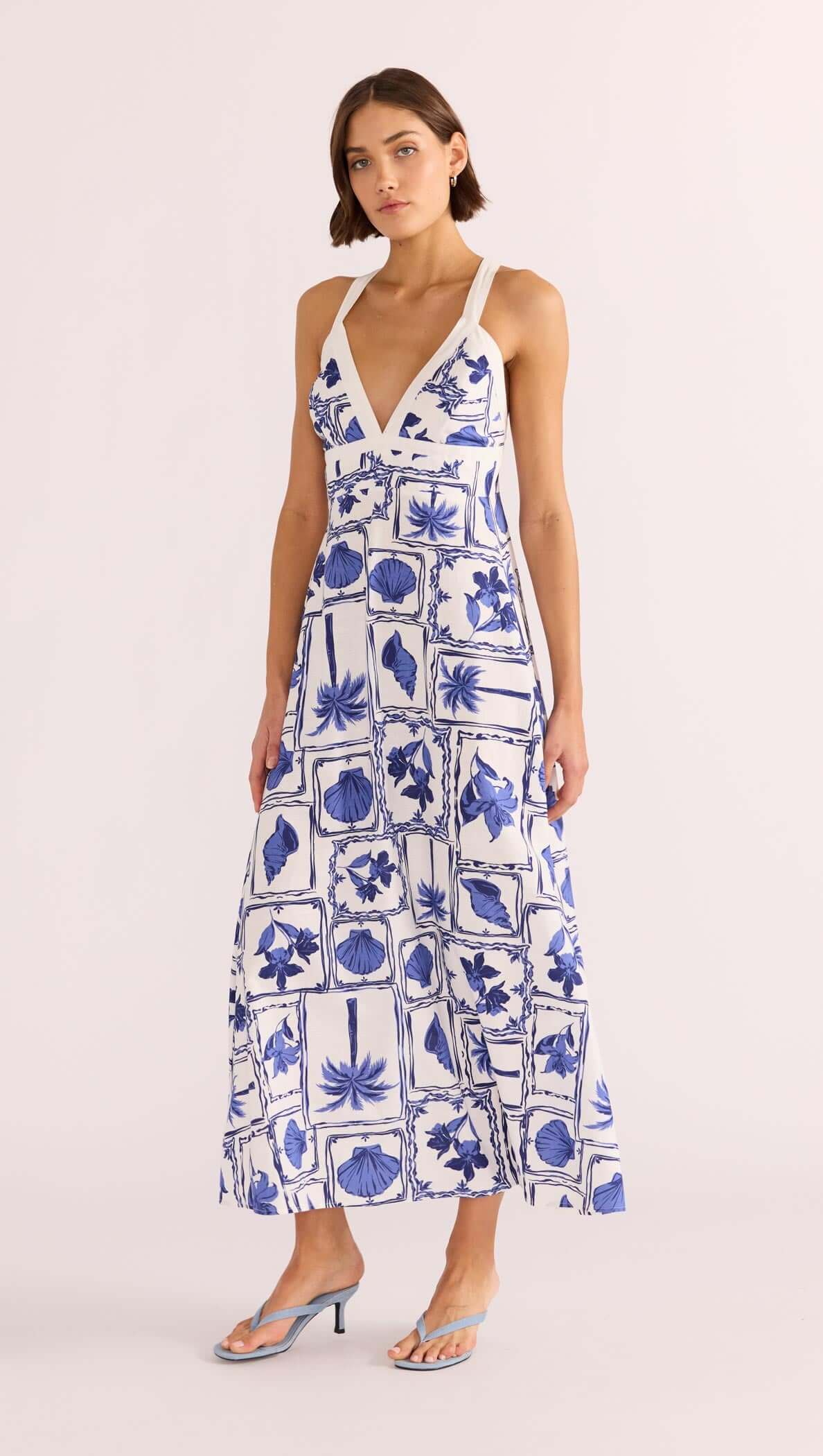 SYLVIE PANEL MIDI DRESS-MINKPINK