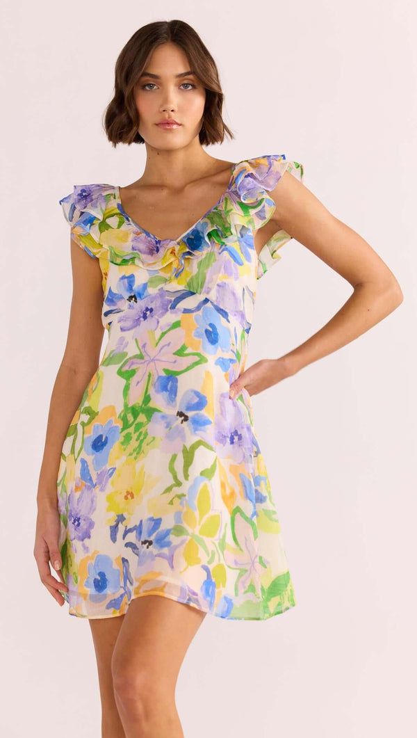 Fable Frill Mini Dress - MINKPINK
