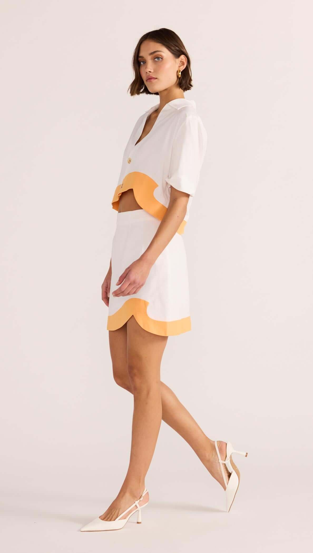 Alora Wave Crop Shirt