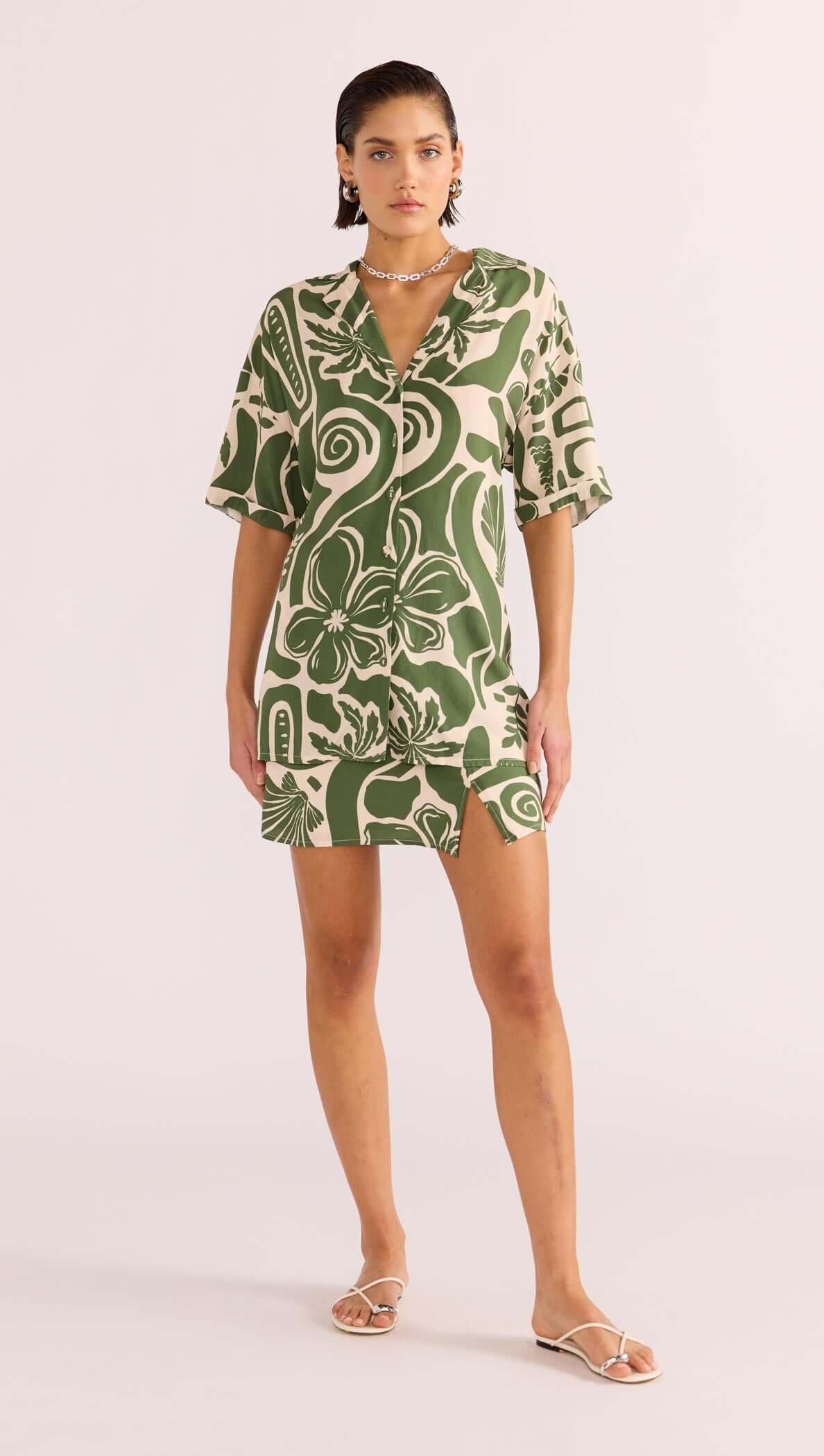 Amos Resort Shirt-MINKPINK
