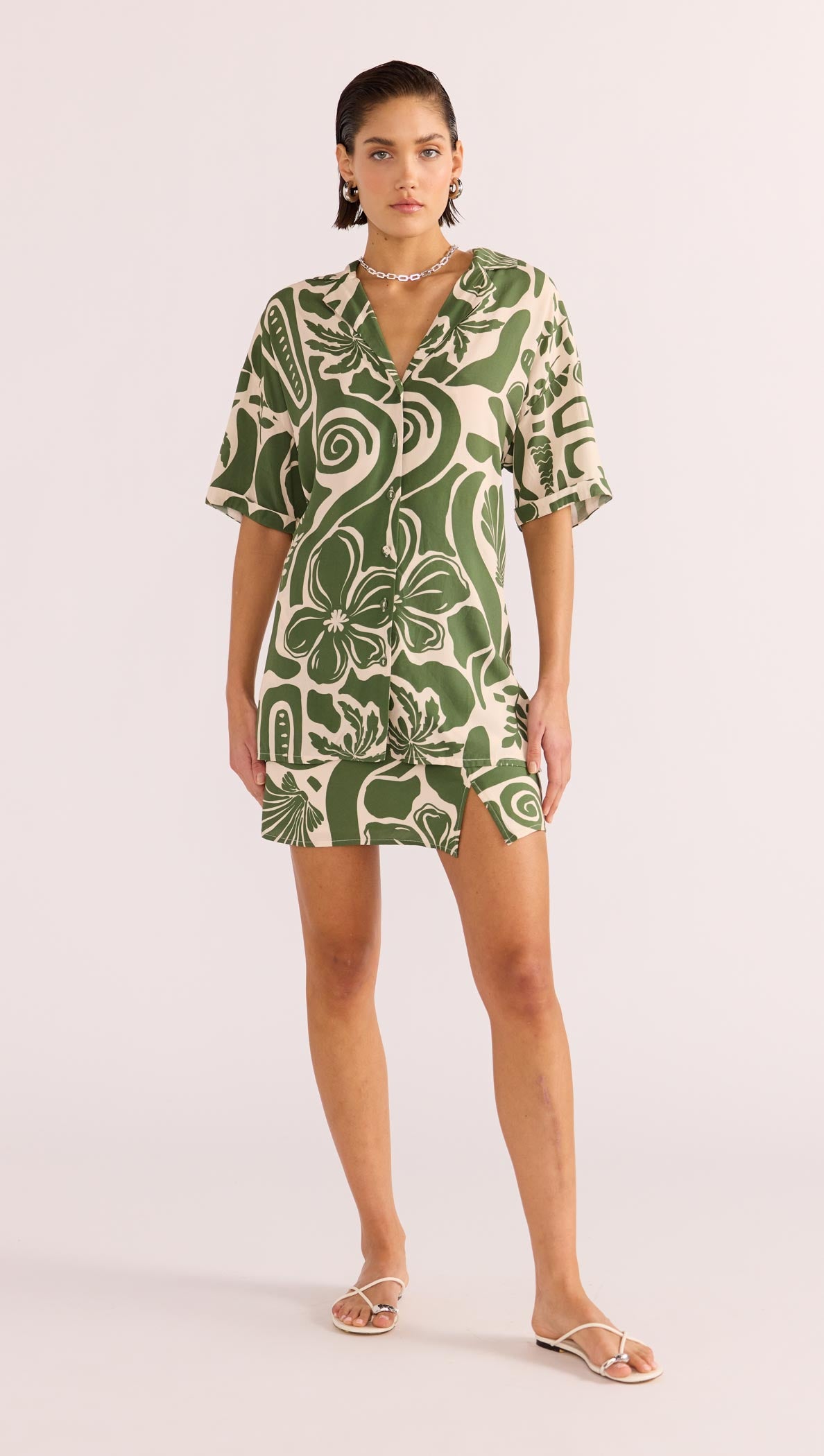 Amos Resort Shirt-MINKPINK