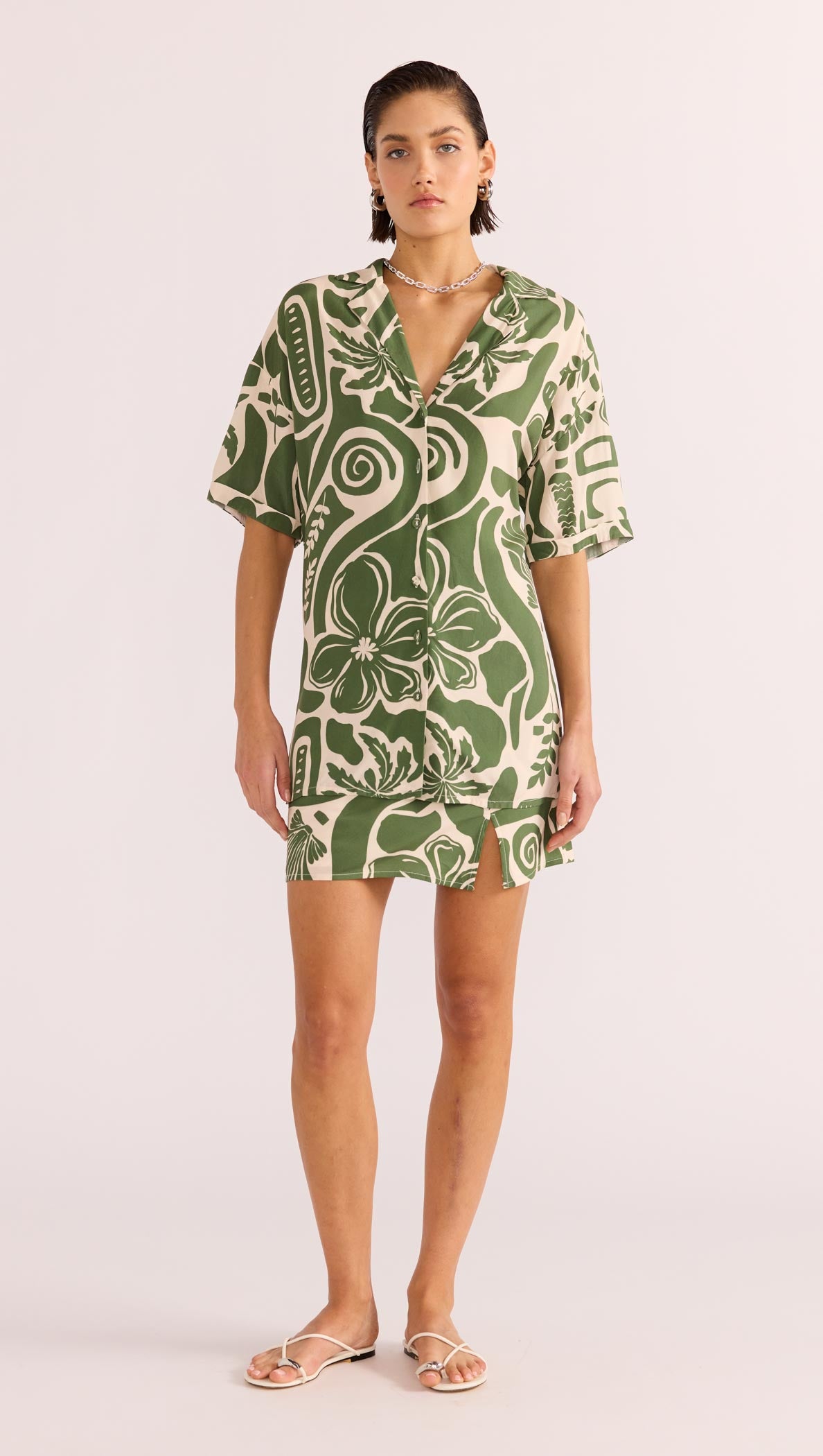 Amos Resort Shirt-MINKPINK