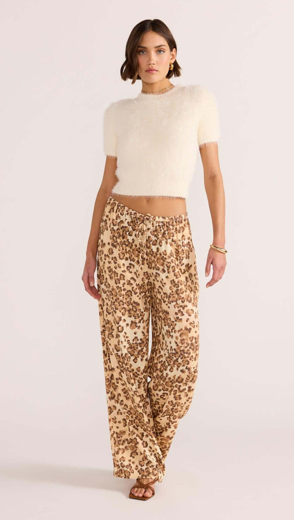 豹柄　NOREMID LEOPARD PANTS M 豹柄 NOREMID LEOPARD PANTS M