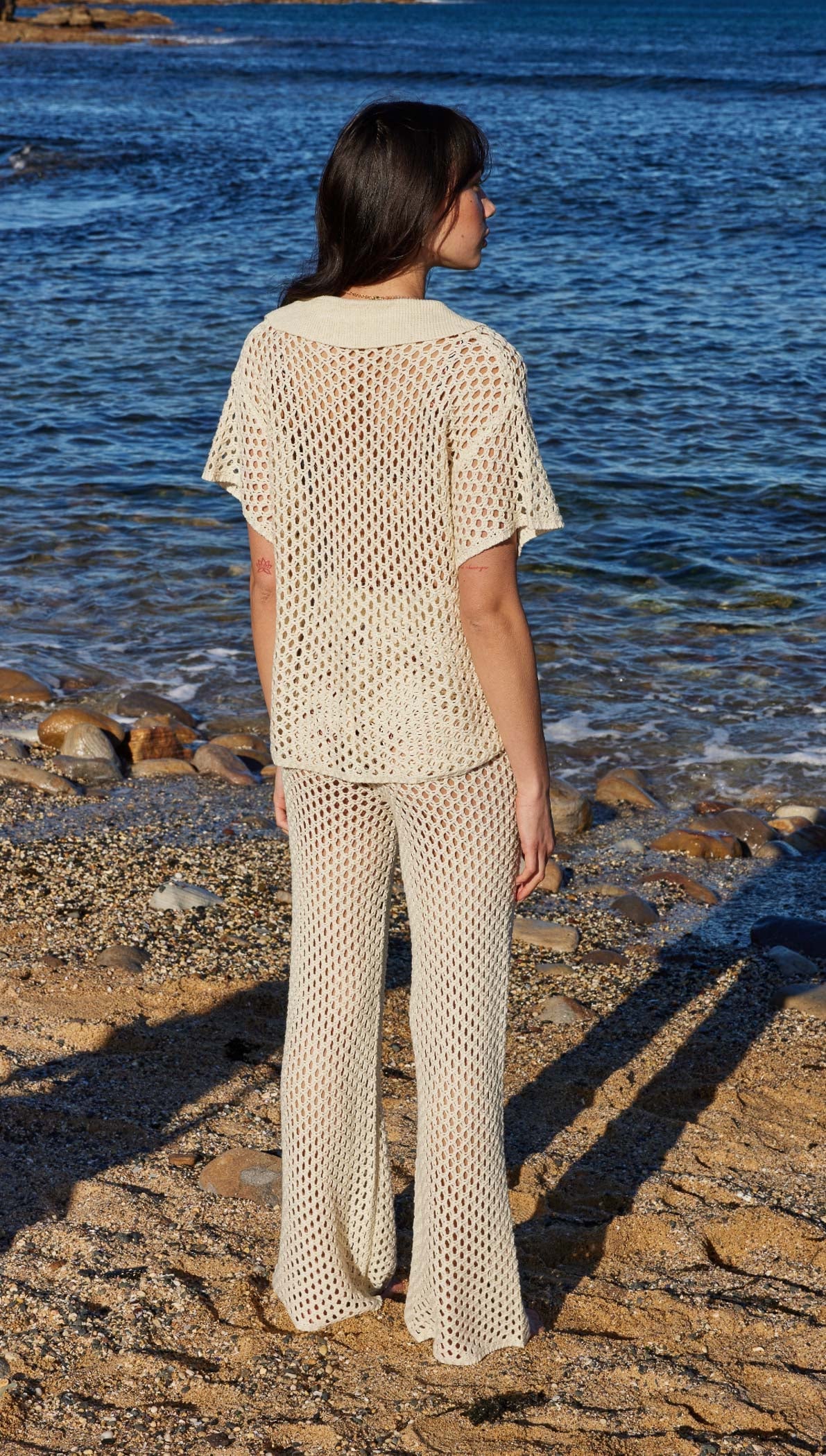 Balmy Crochet Knit Top-MINKPINK