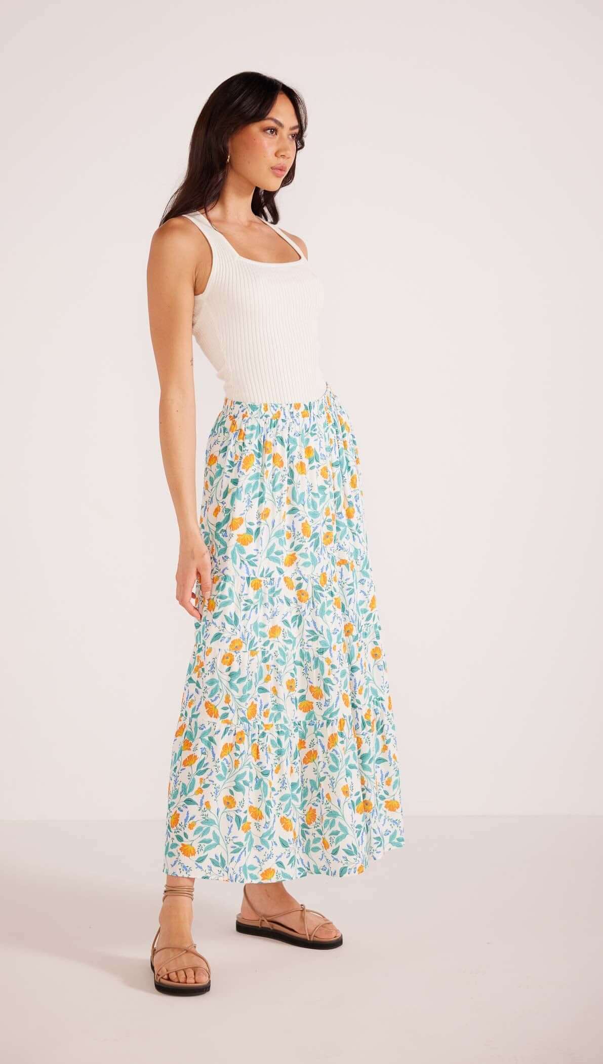 Bonnie Maxi Skirt-MINKPINK