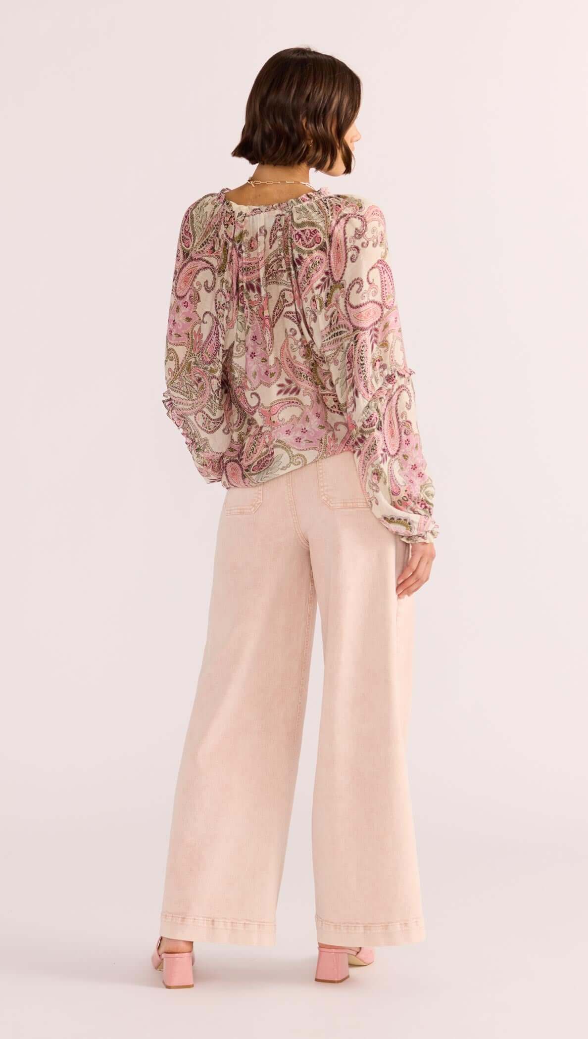 Cadence Long Sleeve Blouse-MINKPINK