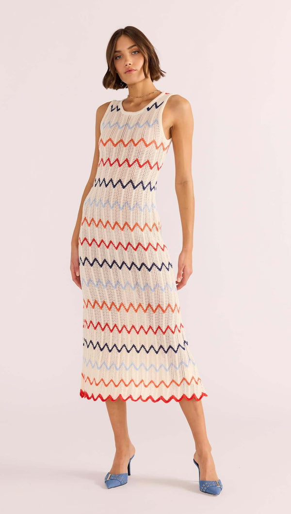 Knit Dresses That Do It All Tagged "STRIPES" - MINKPINK Knit Dresses That Do It All Tagged "STRIPES" - MINKPINK