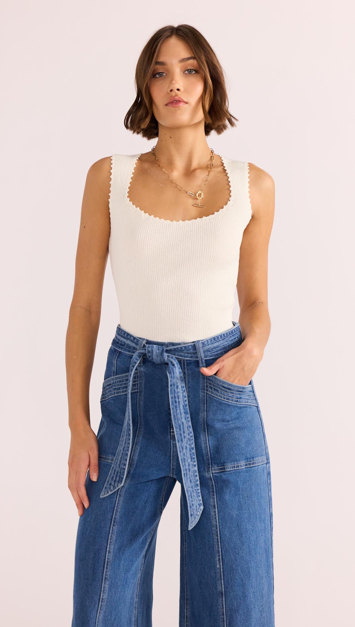 Ellis Denim Panel Jean