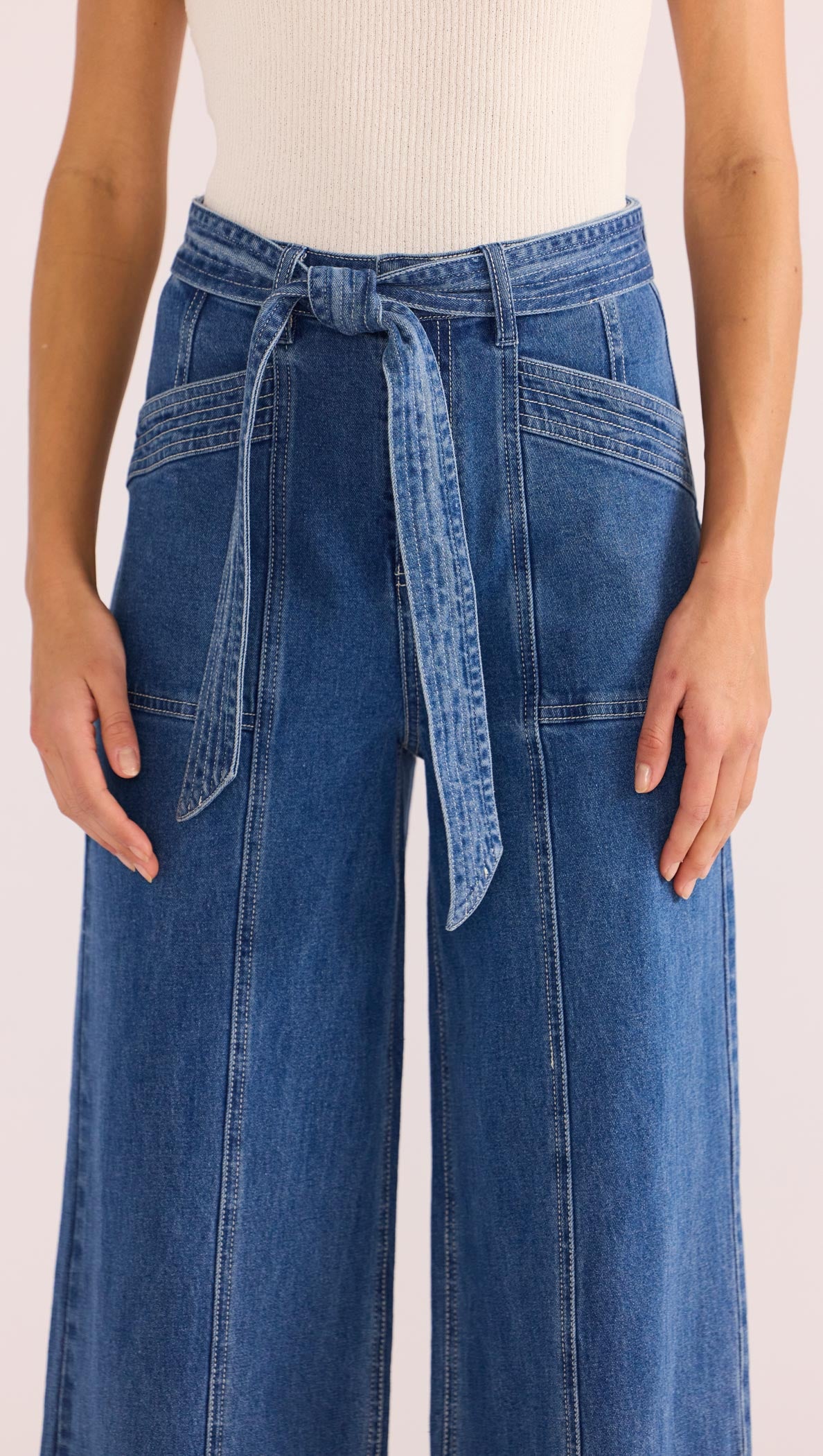 Ellis Denim Panel Jean