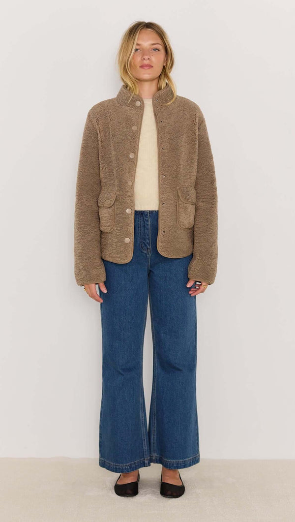 Derby Grandma Life Sherpa Jacket