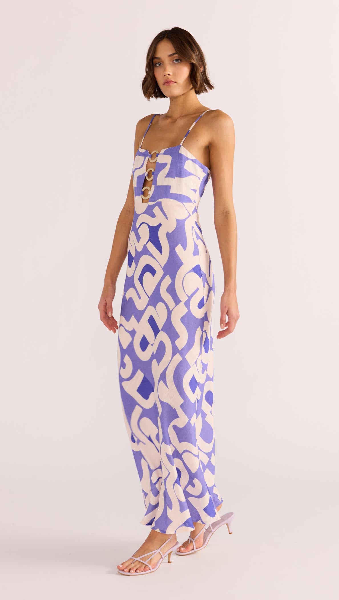 Iris O-Ring Midi Dress-MINKPINK