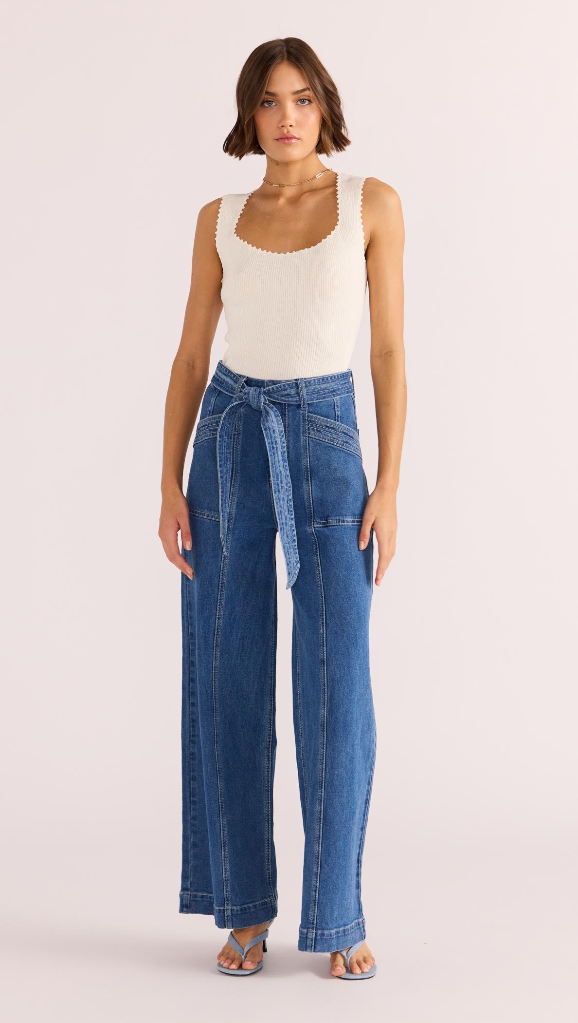 Isla Boucle Knit Tank