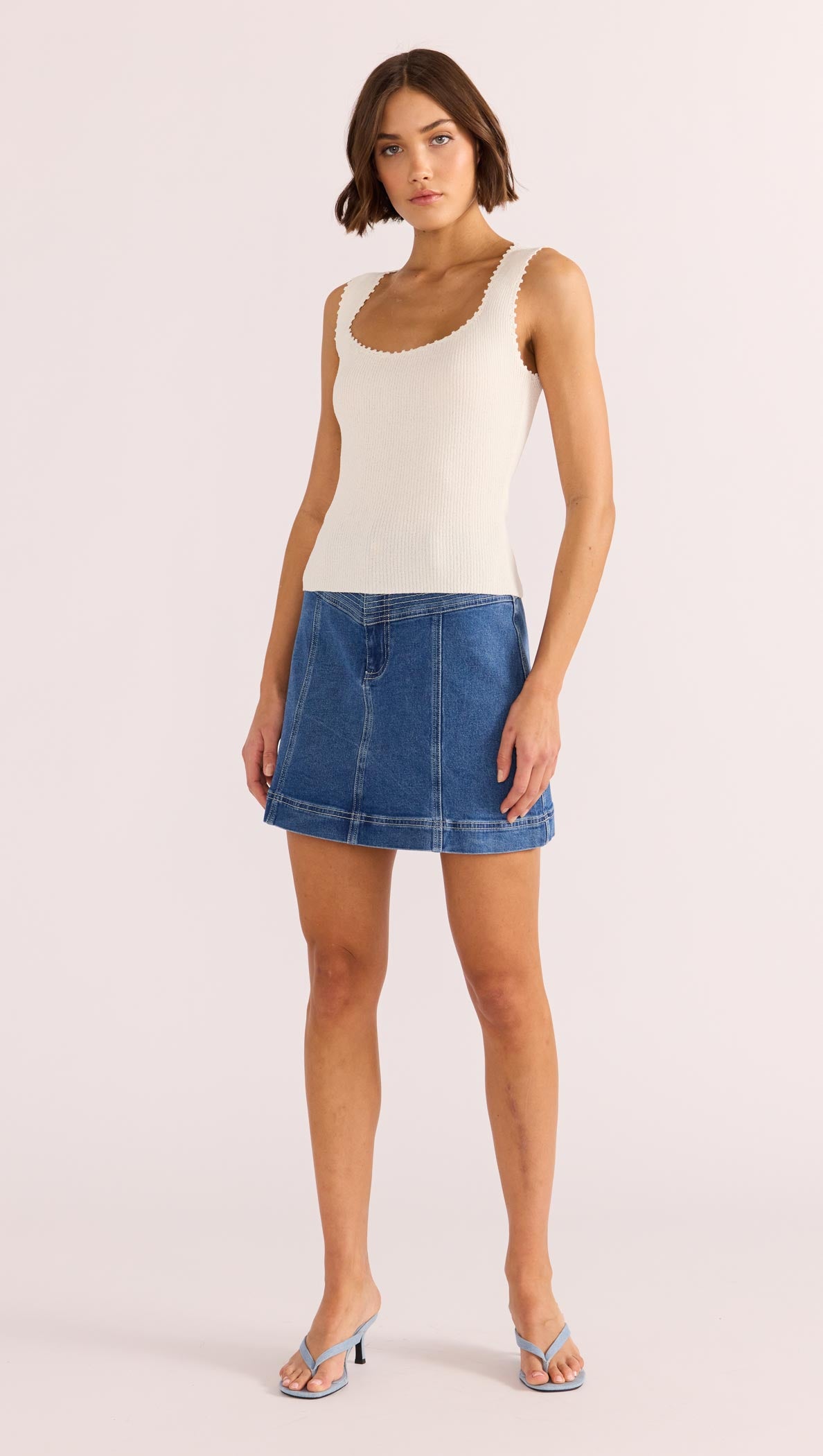 Isla Boucle Knit Tank