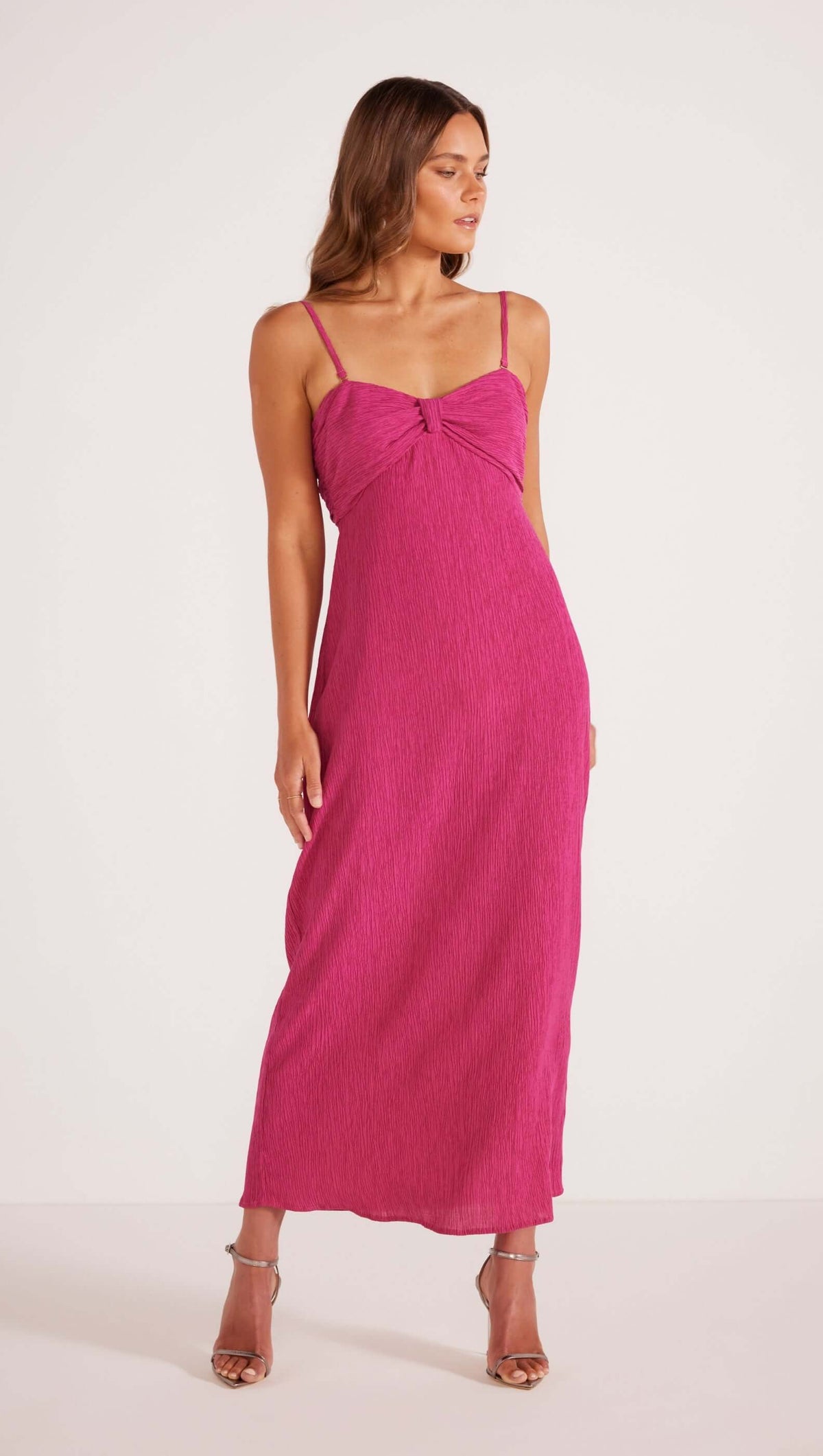 Keela Plisse Midi Dress - Final Sale