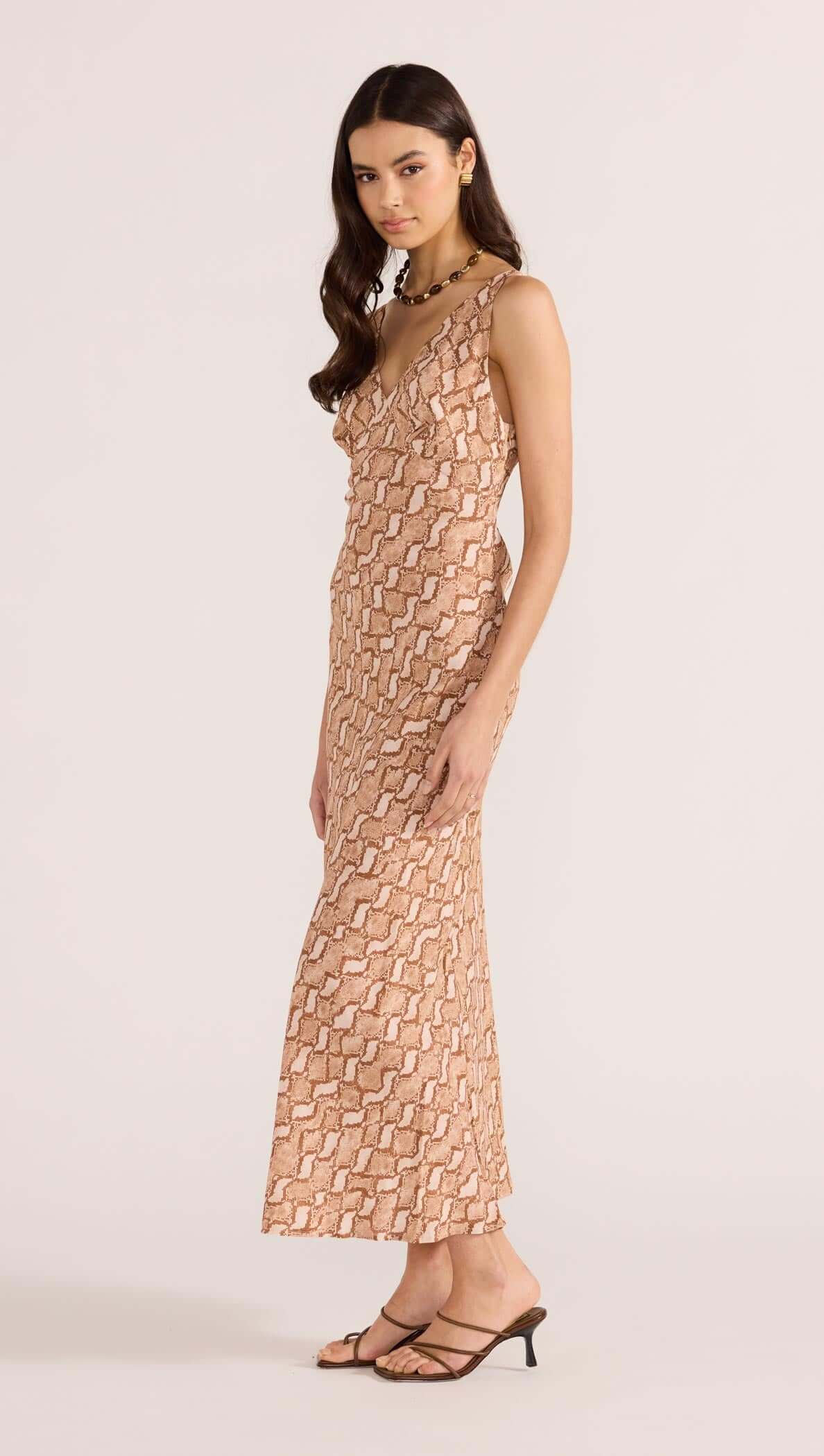 Koa Bias Midi Dress-DRESSES - MIDI-MINKPINK