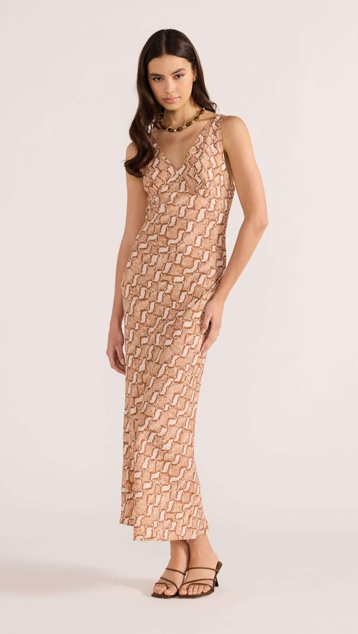 Koa Bias Midi Dress-DRESSES - MIDI-MINKPINK