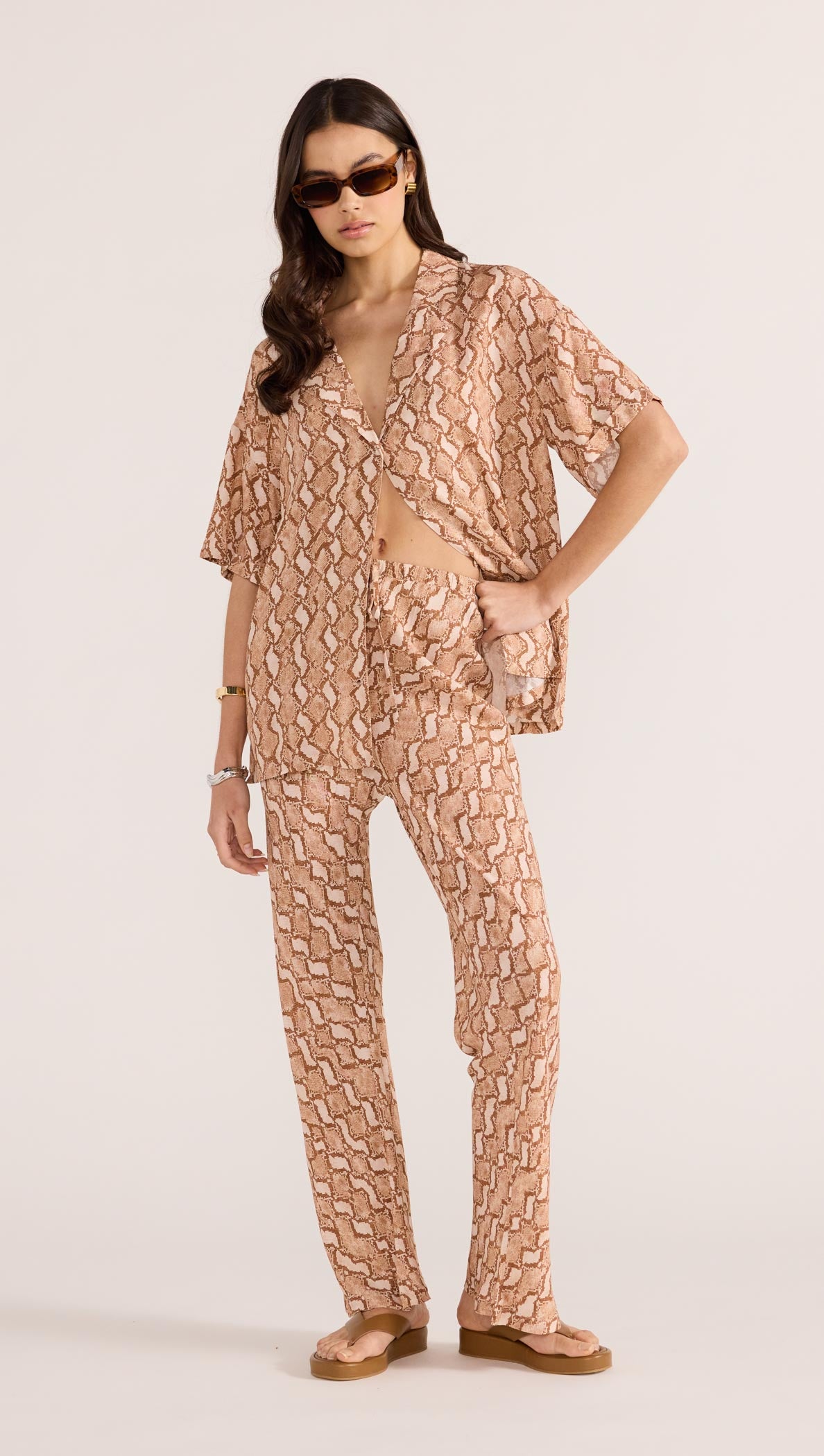 Koa Drawstring Pant-PANTS-MINKPINK