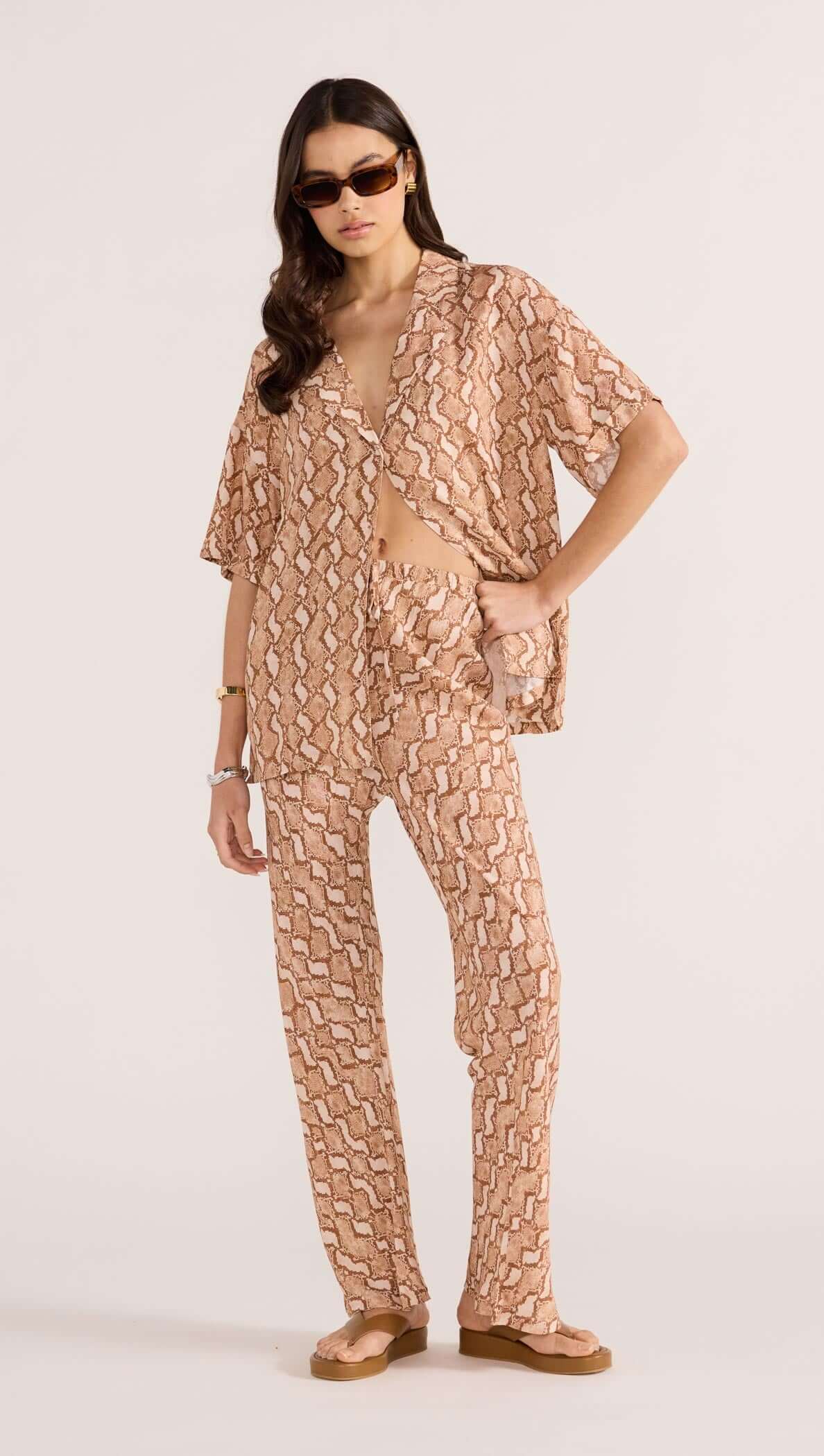 Koa Drawstring Pant-PANTS-MINKPINK