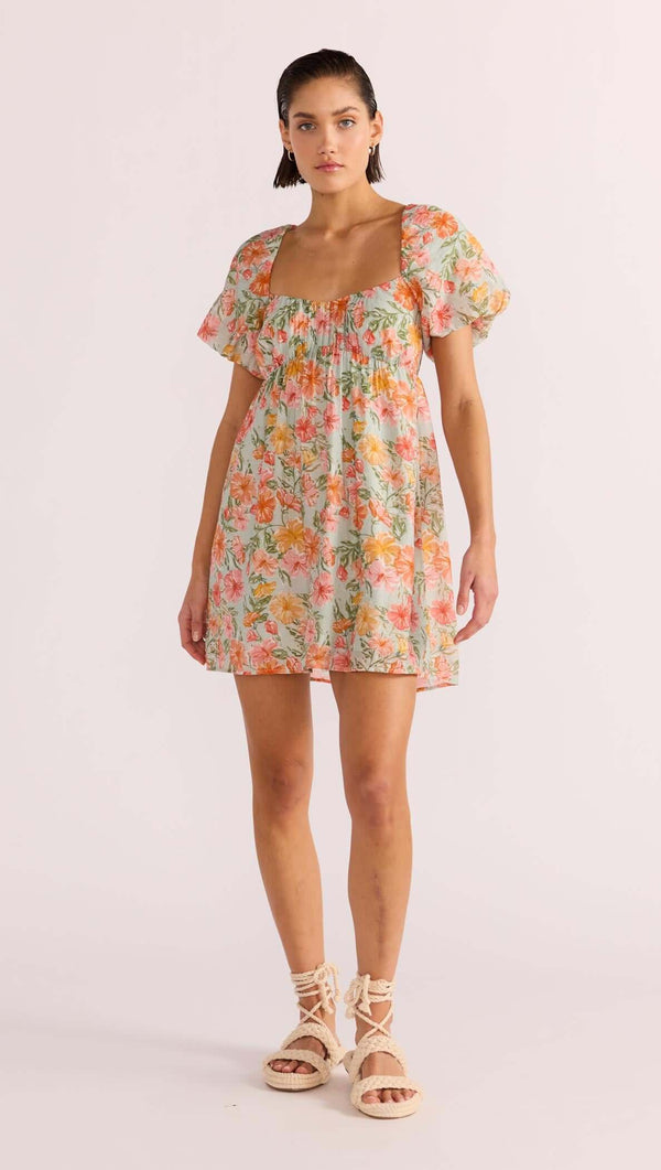 Lorelei Ruched Mini Dress - MINKPINK