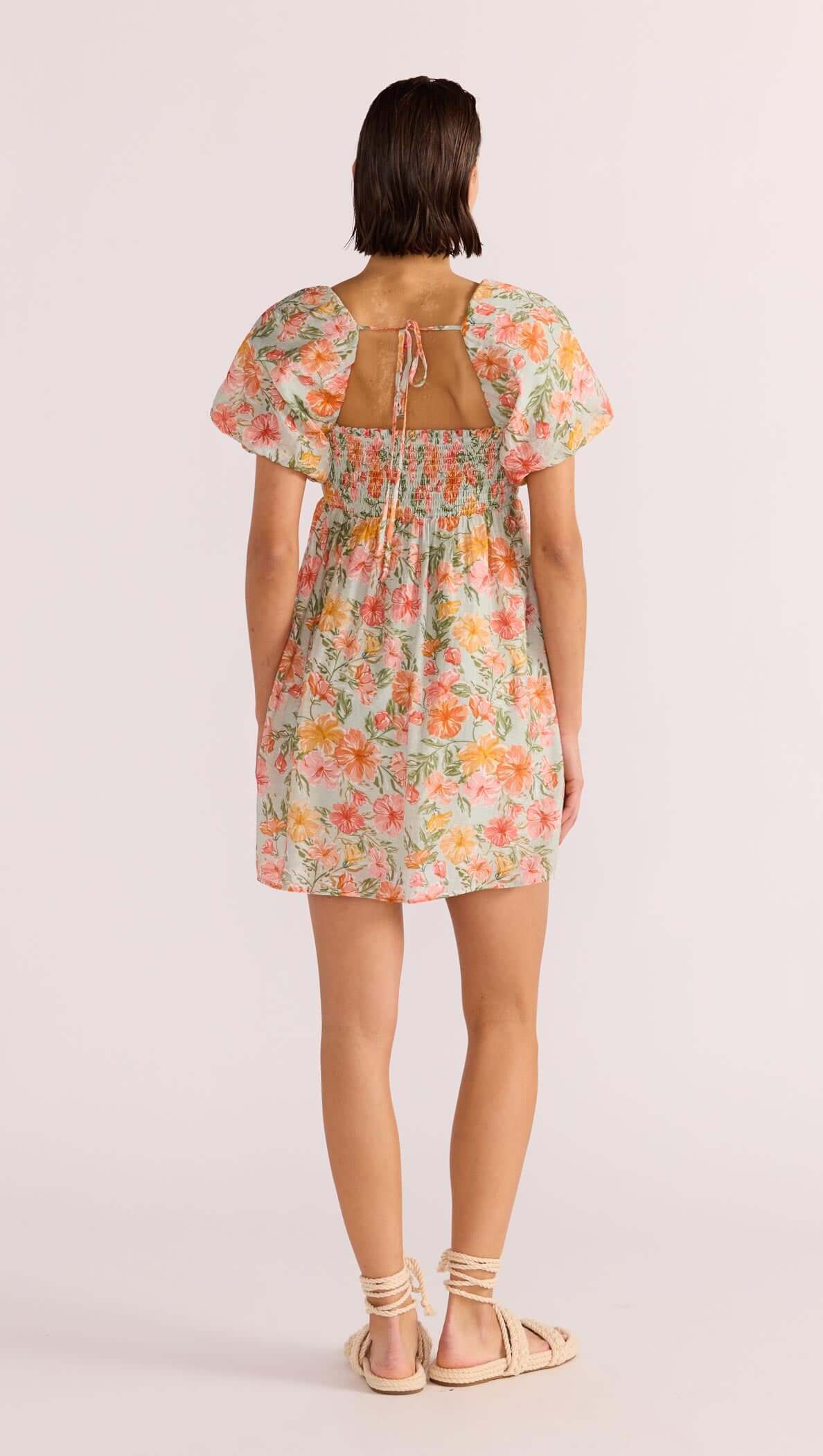 Lorelei Ruched Mini Dress-MINKPINK