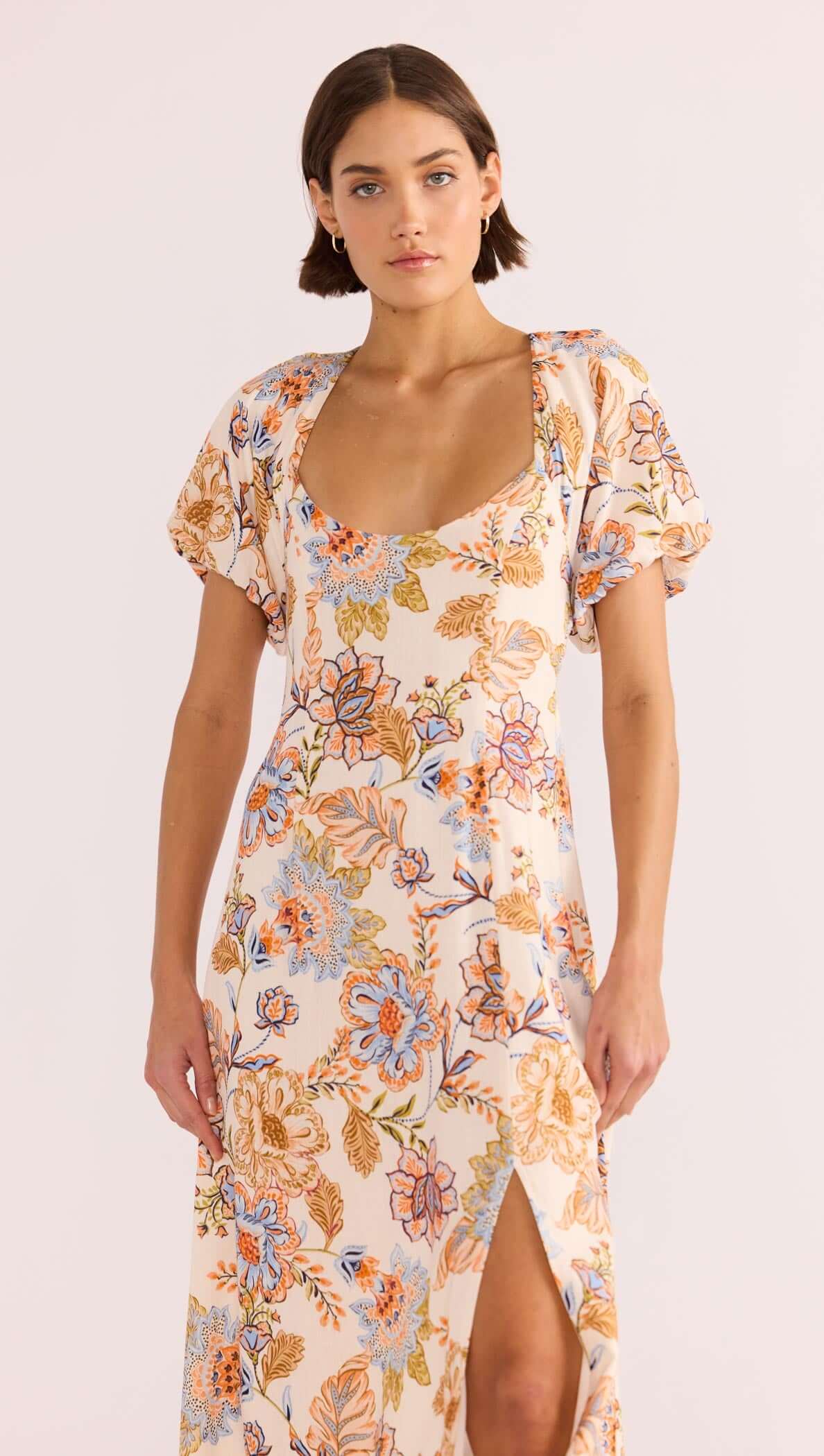 Marceline Panel Midi Dress