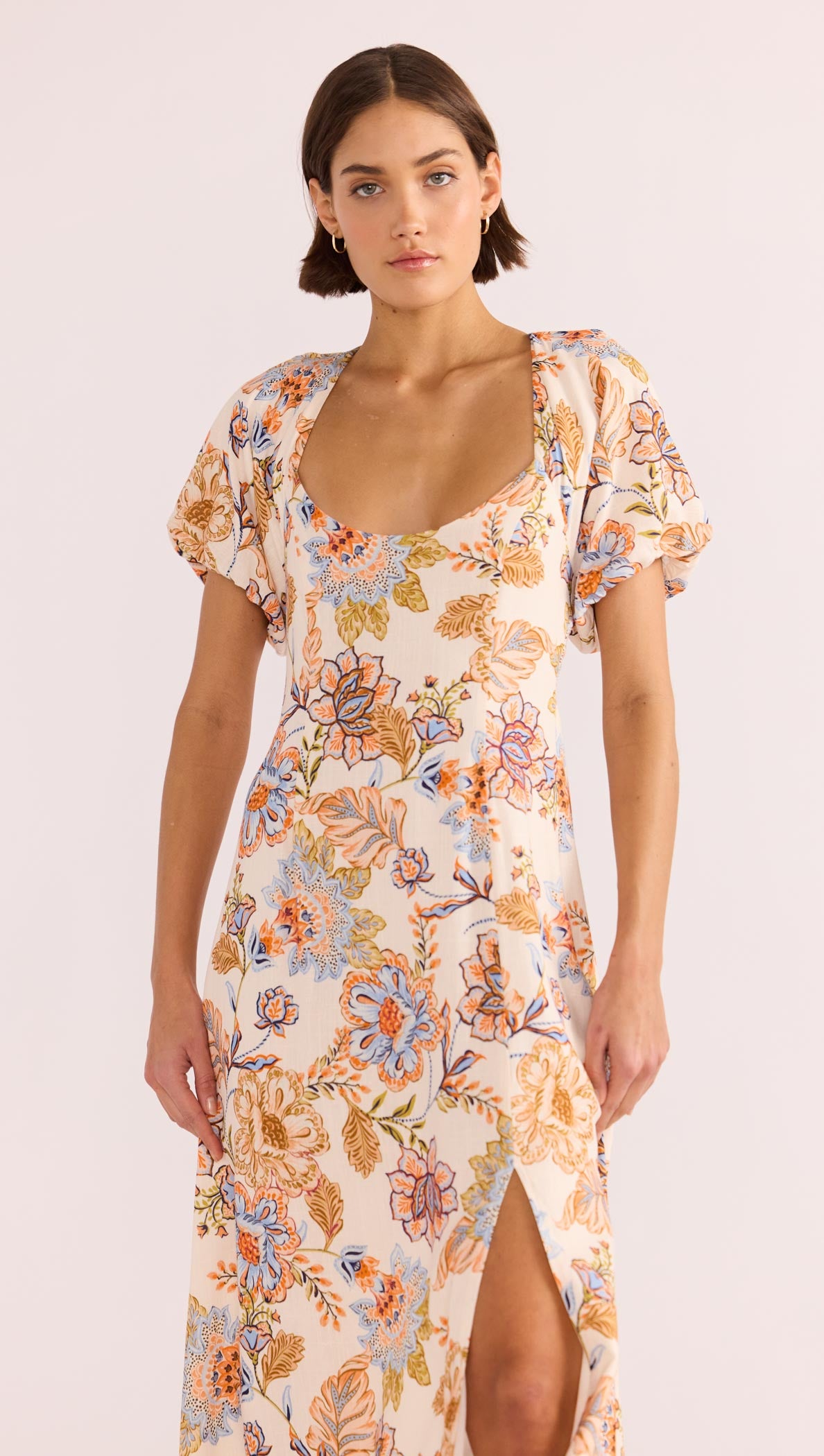 Marceline Panel Midi Dress