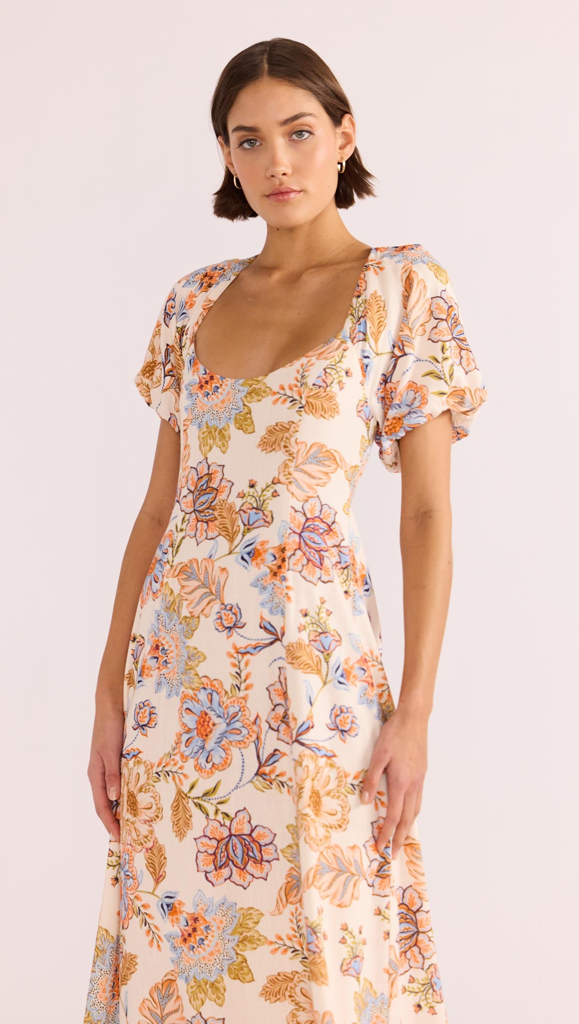 Marceline Panel Midi Dress