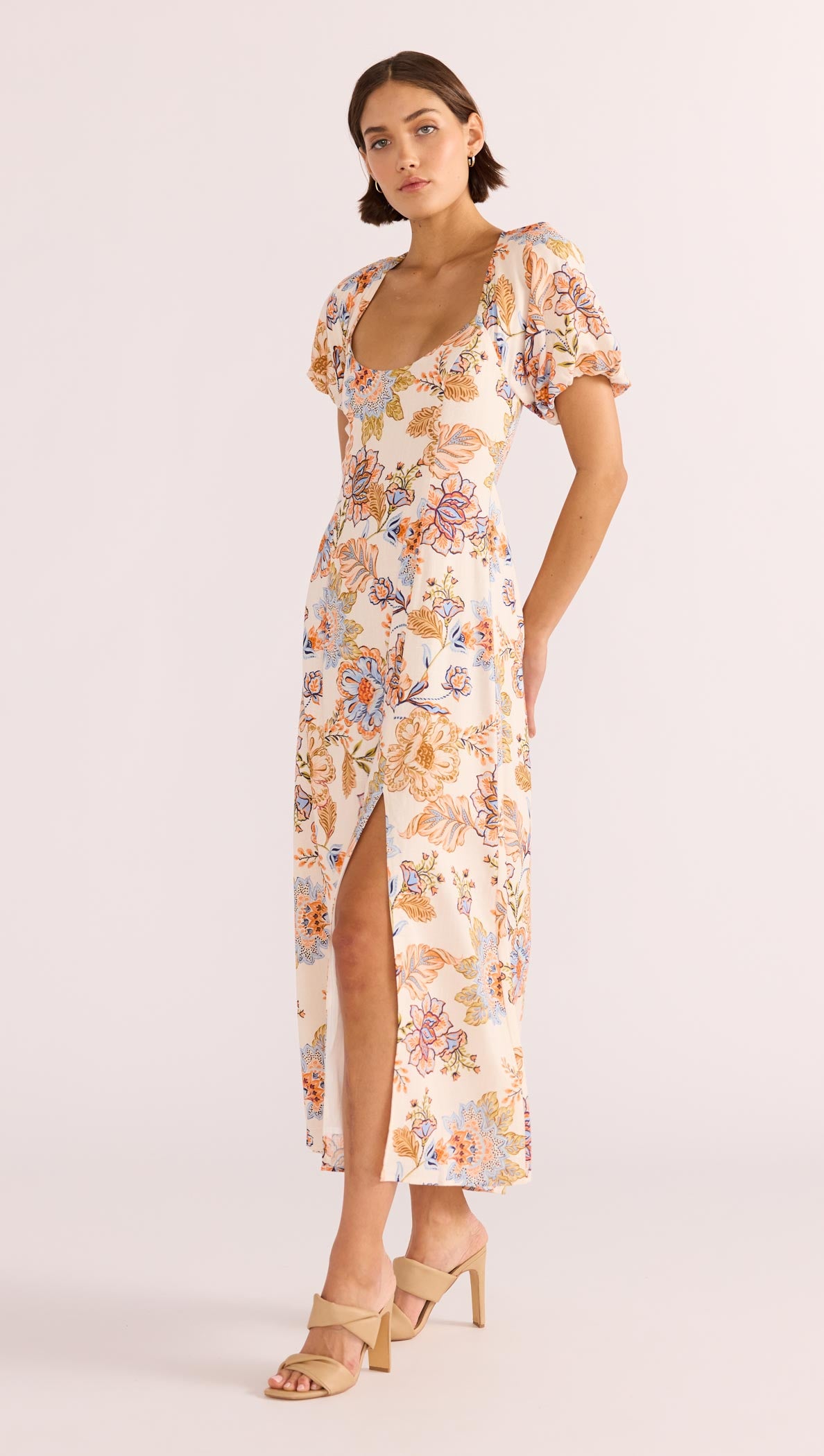 Marceline Panel Midi Dress