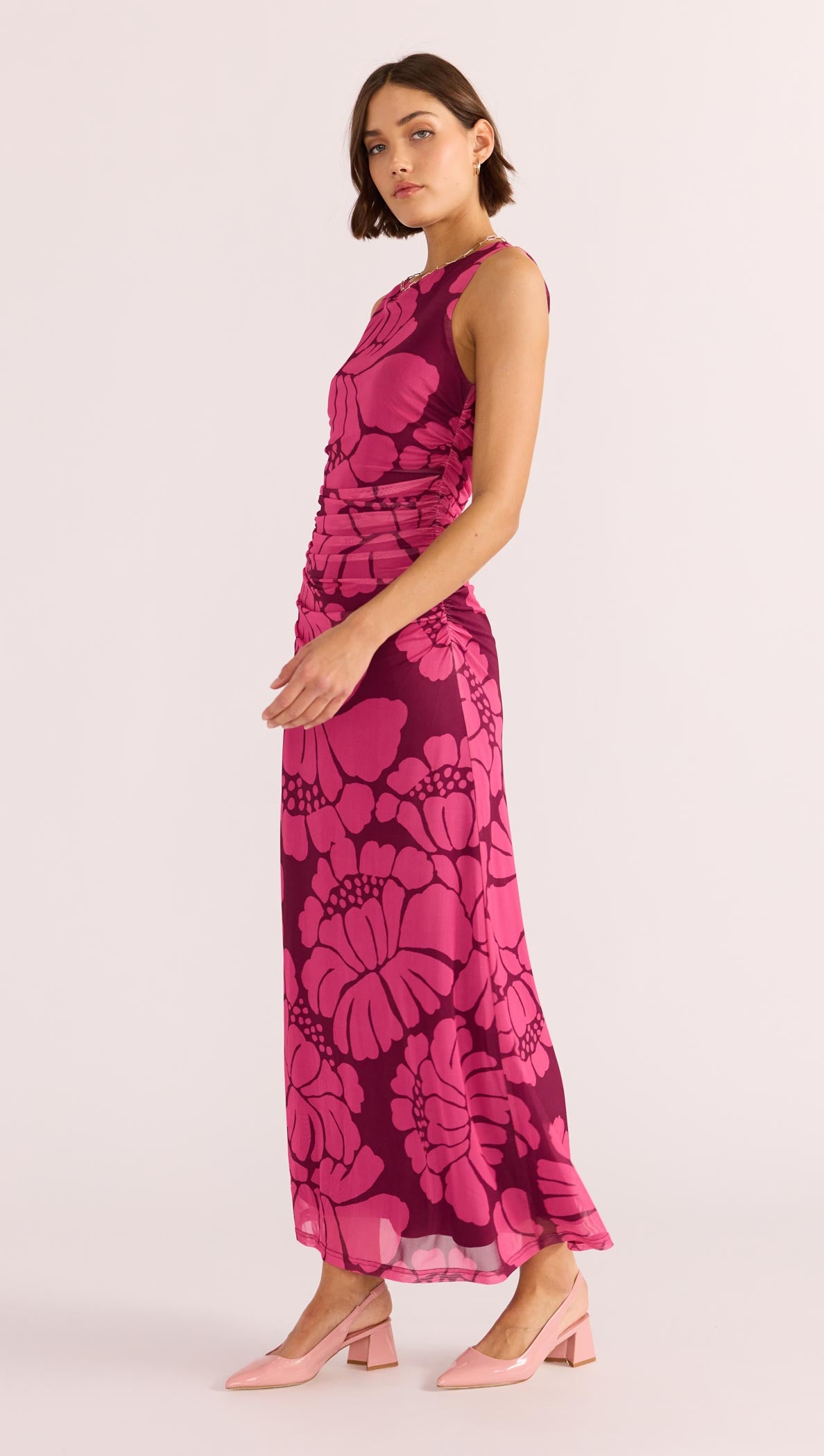 Persephone Mesh Midi Dress-MINKPINK