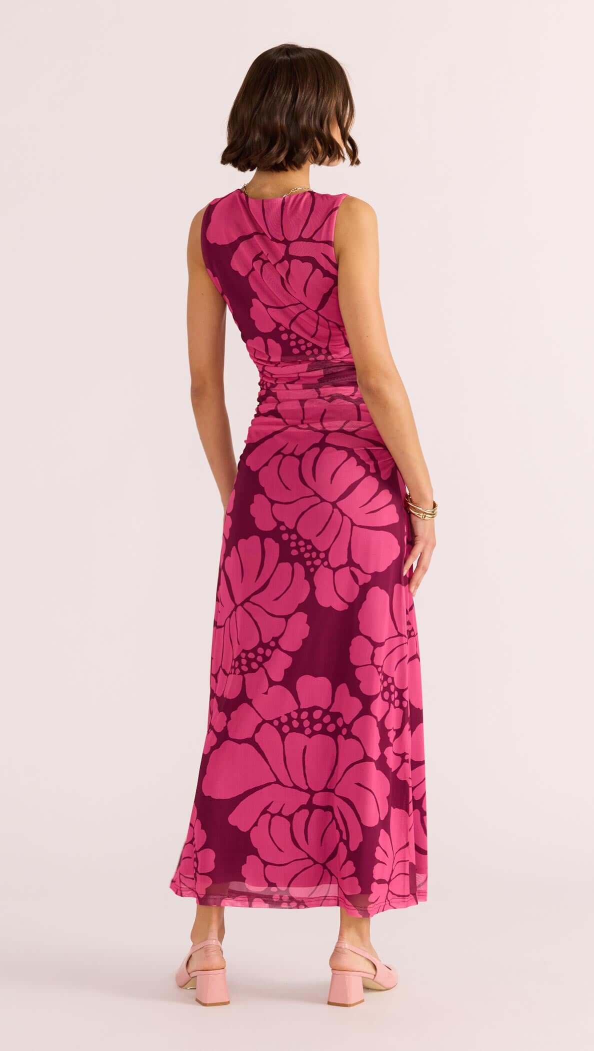 Persephone Mesh Midi Dress-MINKPINK