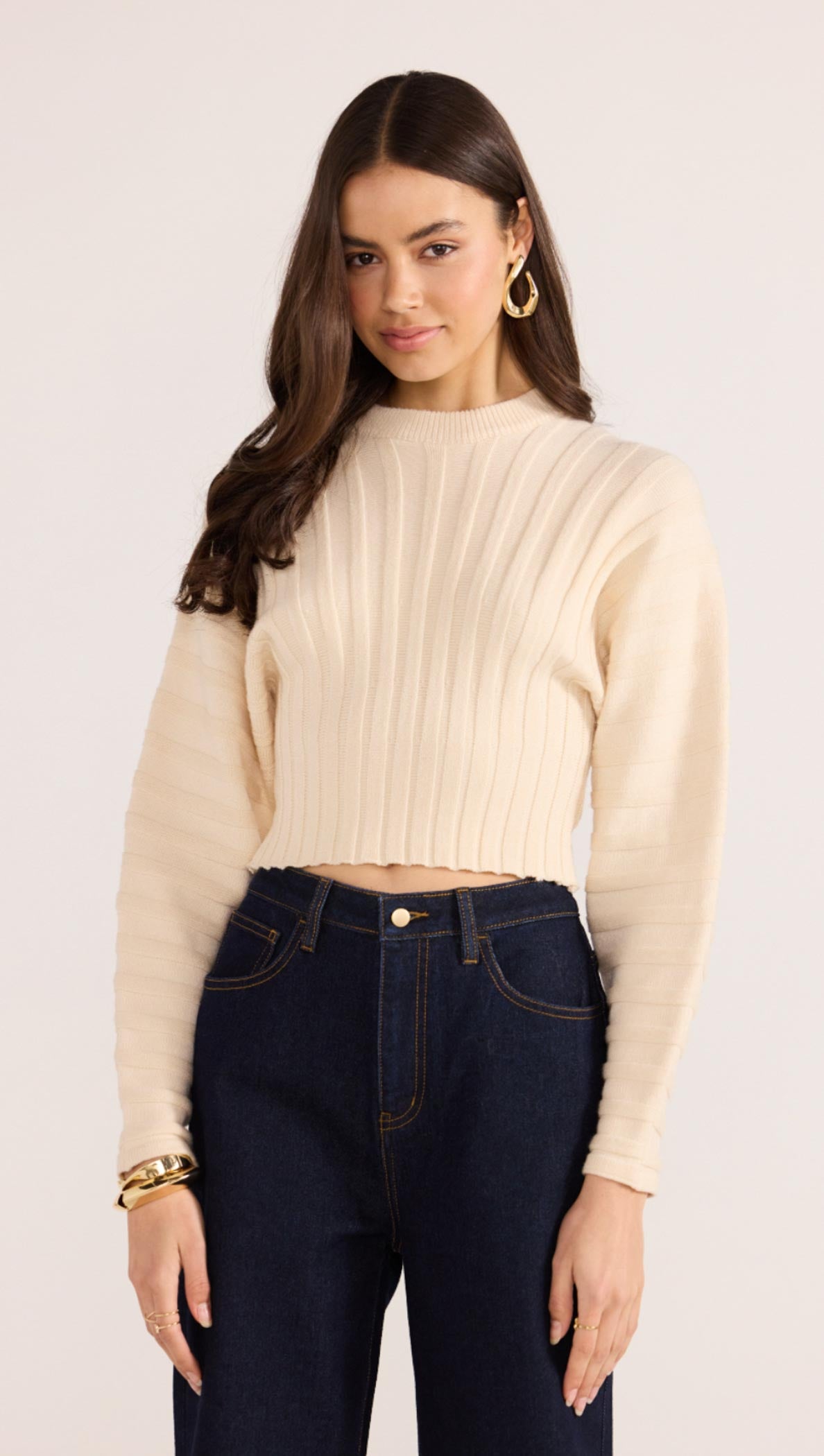 PIPPER RIB KNIT JUMPER-KNITWEAR - CASUAL-MINKPINK
