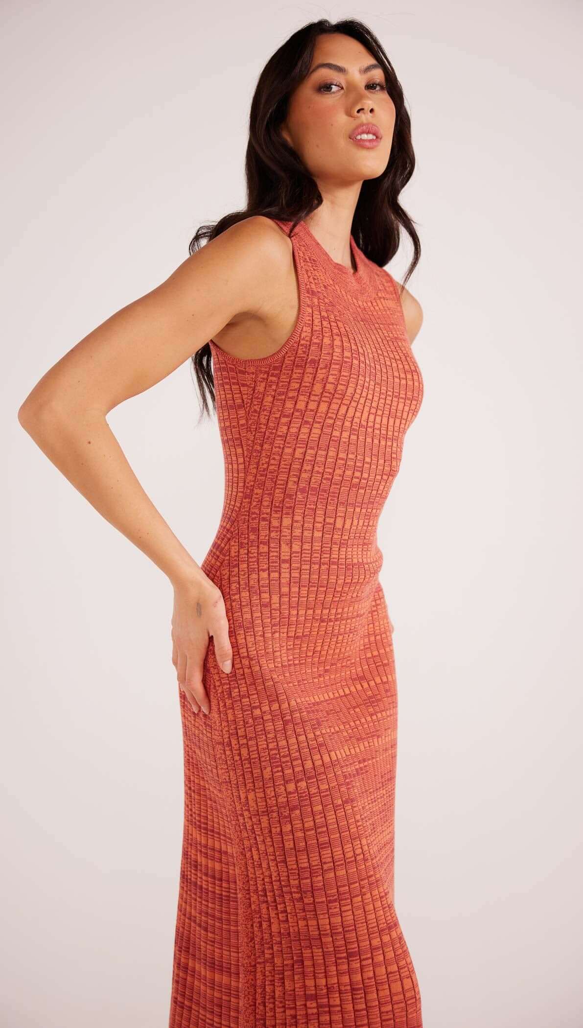 Raphael Knit Midi Dress-MINKPINK