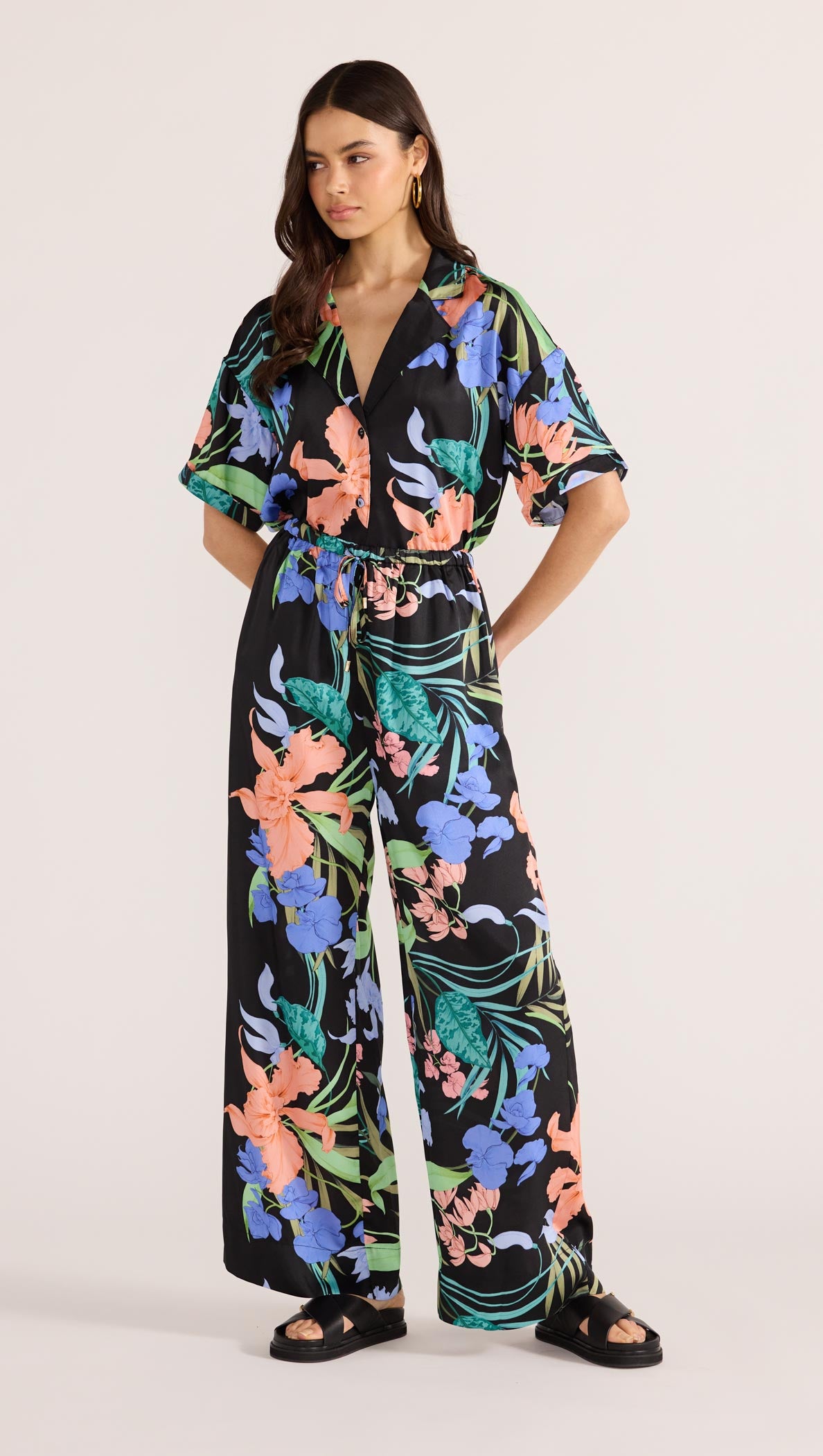 Ravina Drawstring Pant-PANTS-MINKPINK