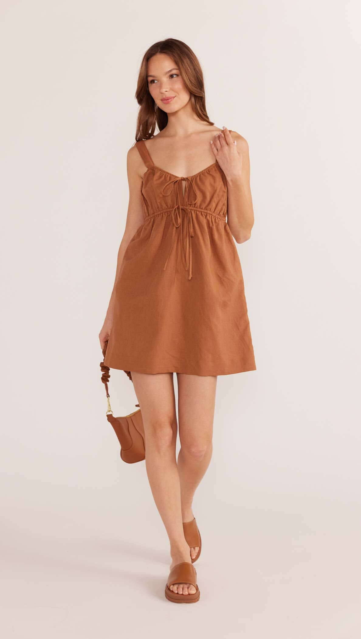 Rya Elasticated Mini Dress - Final Sale