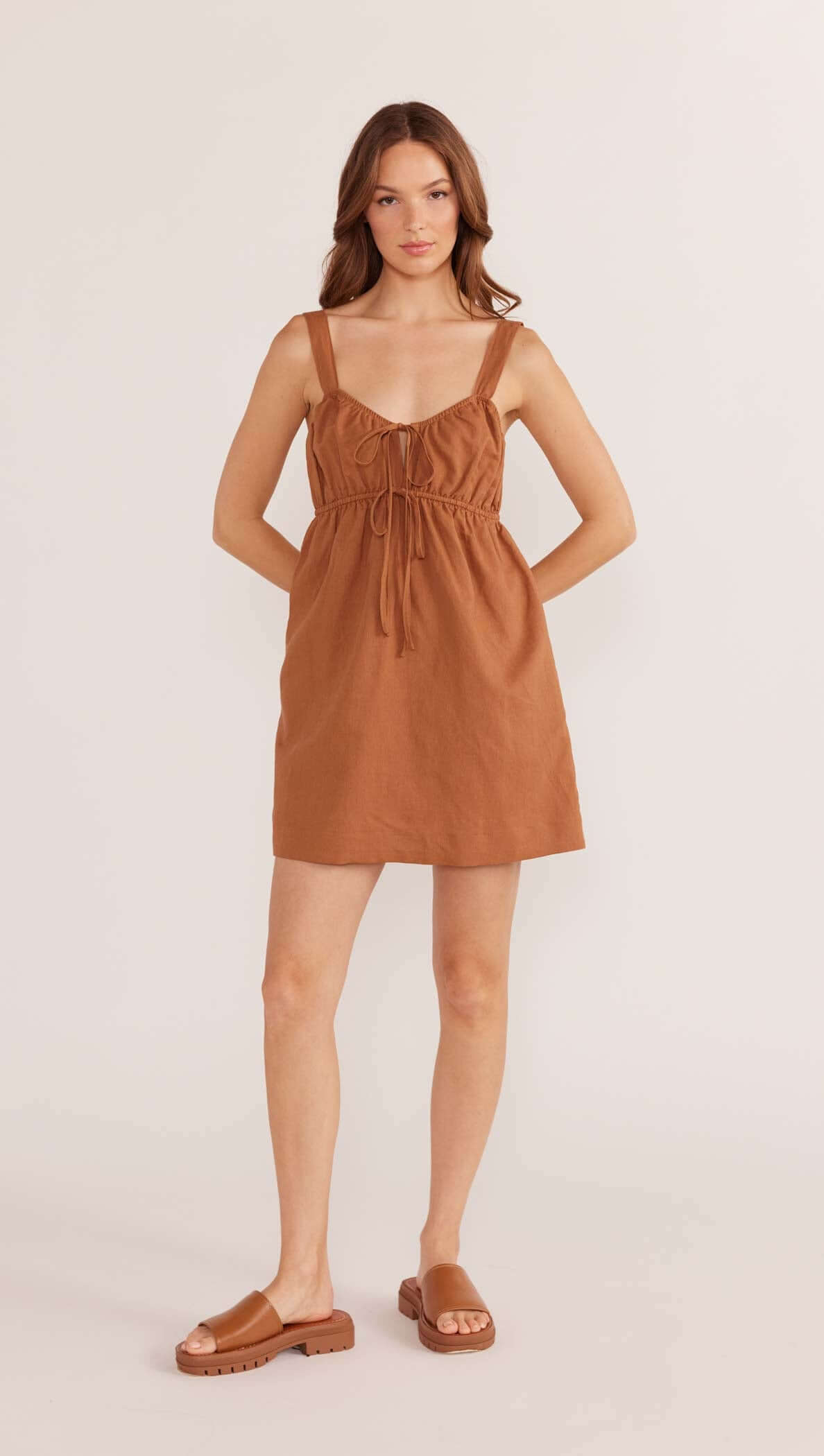 Rya Elasticated Mini Dress - Final Sale