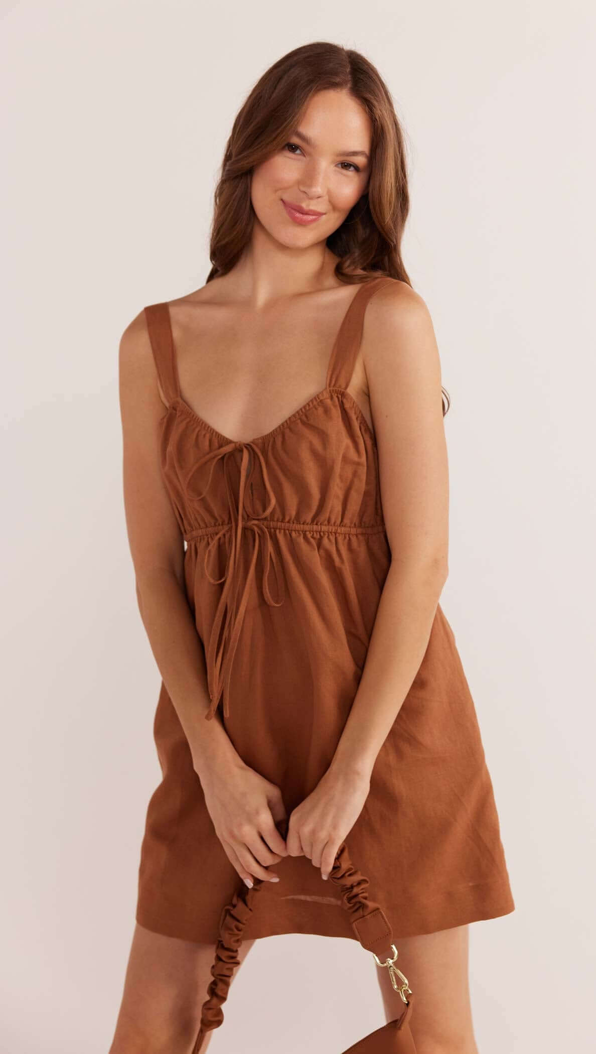 Rya Elasticated Mini Dress - Final Sale