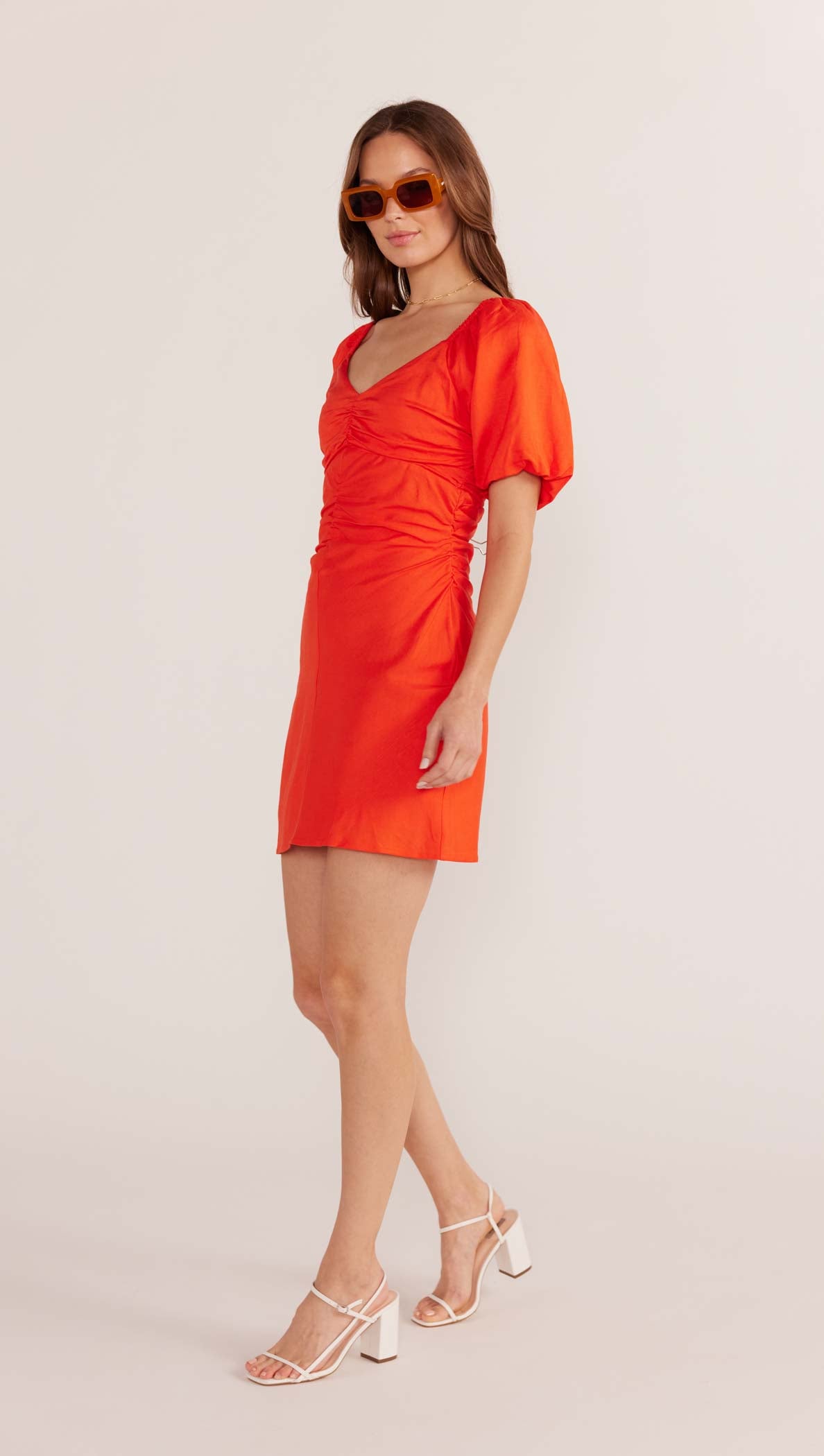 Nerida Ruched Mini Dress - Final Sale