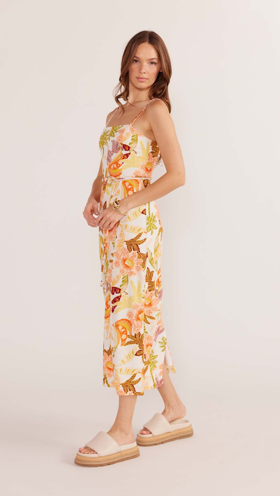 Sarai Panelled Midi Dress - Final Sale