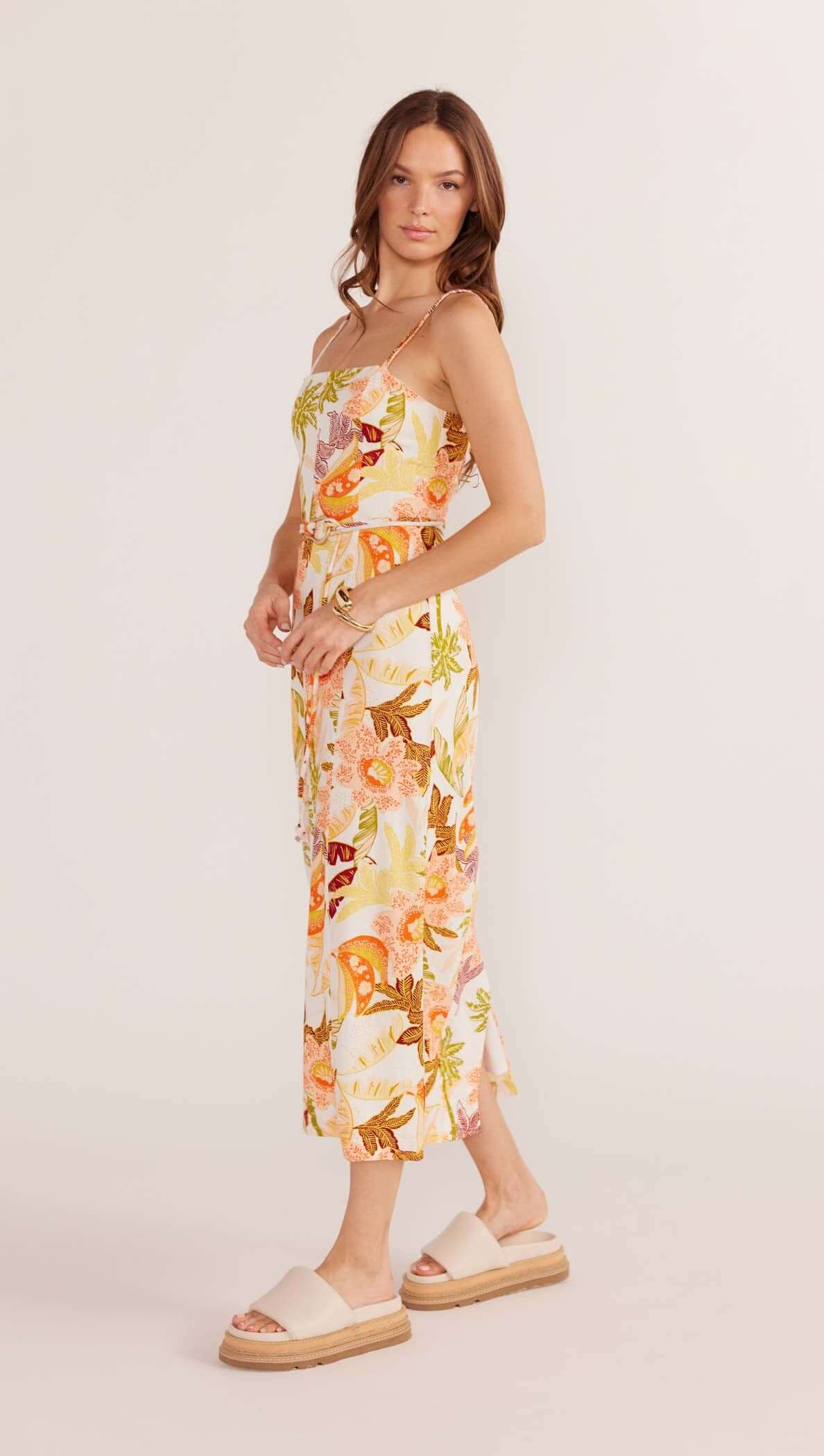 Sarai Panelled Midi Dress - Final Sale