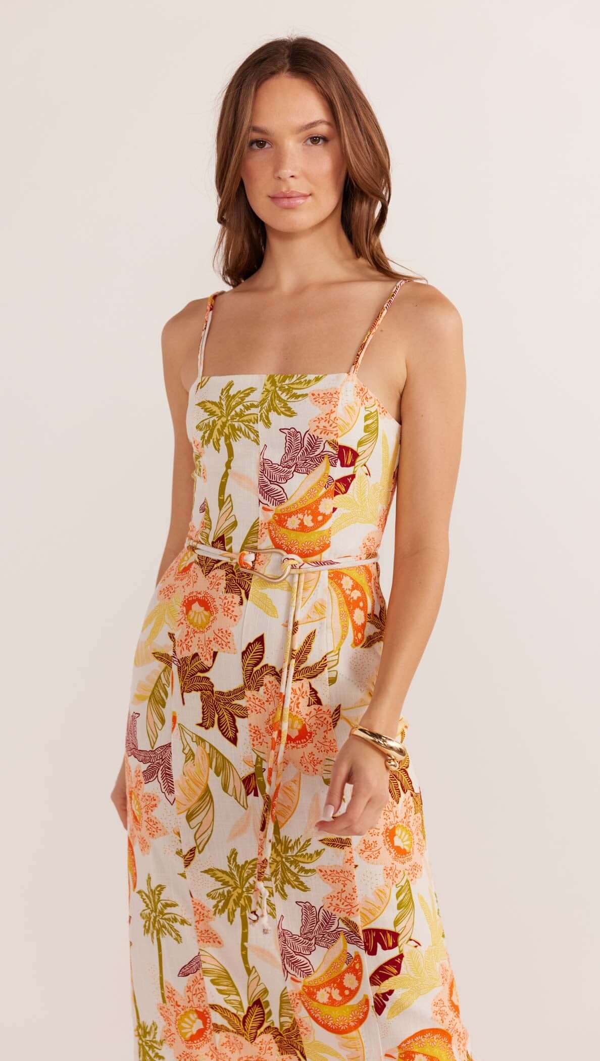Sarai Panelled Midi Dress - Final Sale