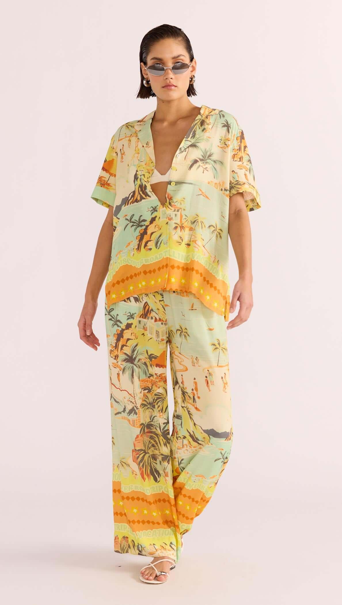 Vacanza Drawstring Pant-MINKPINK