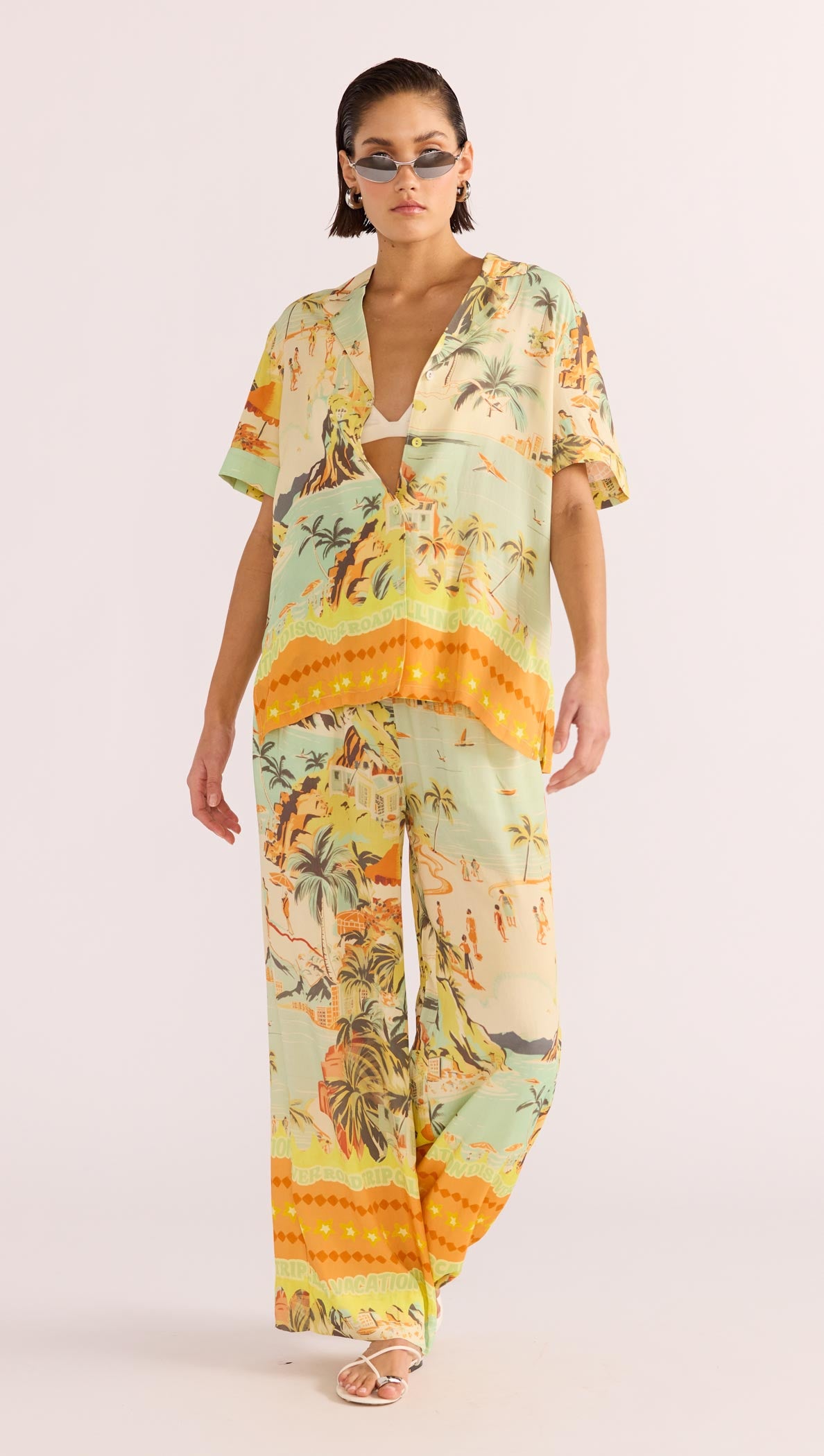 Vacanza Drawstring Pant-MINKPINK