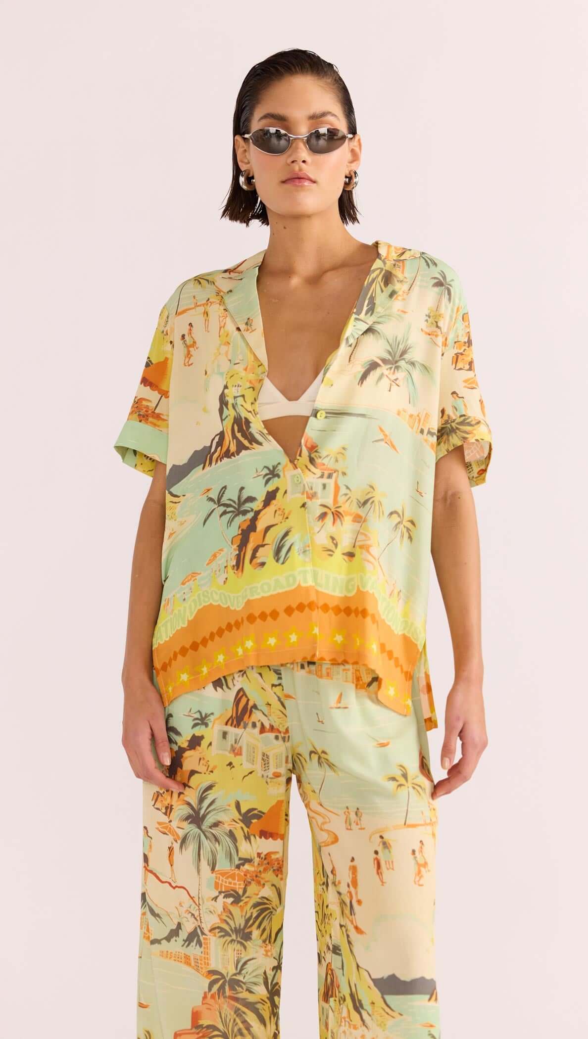 Vacanza Drawstring Pant-MINKPINK