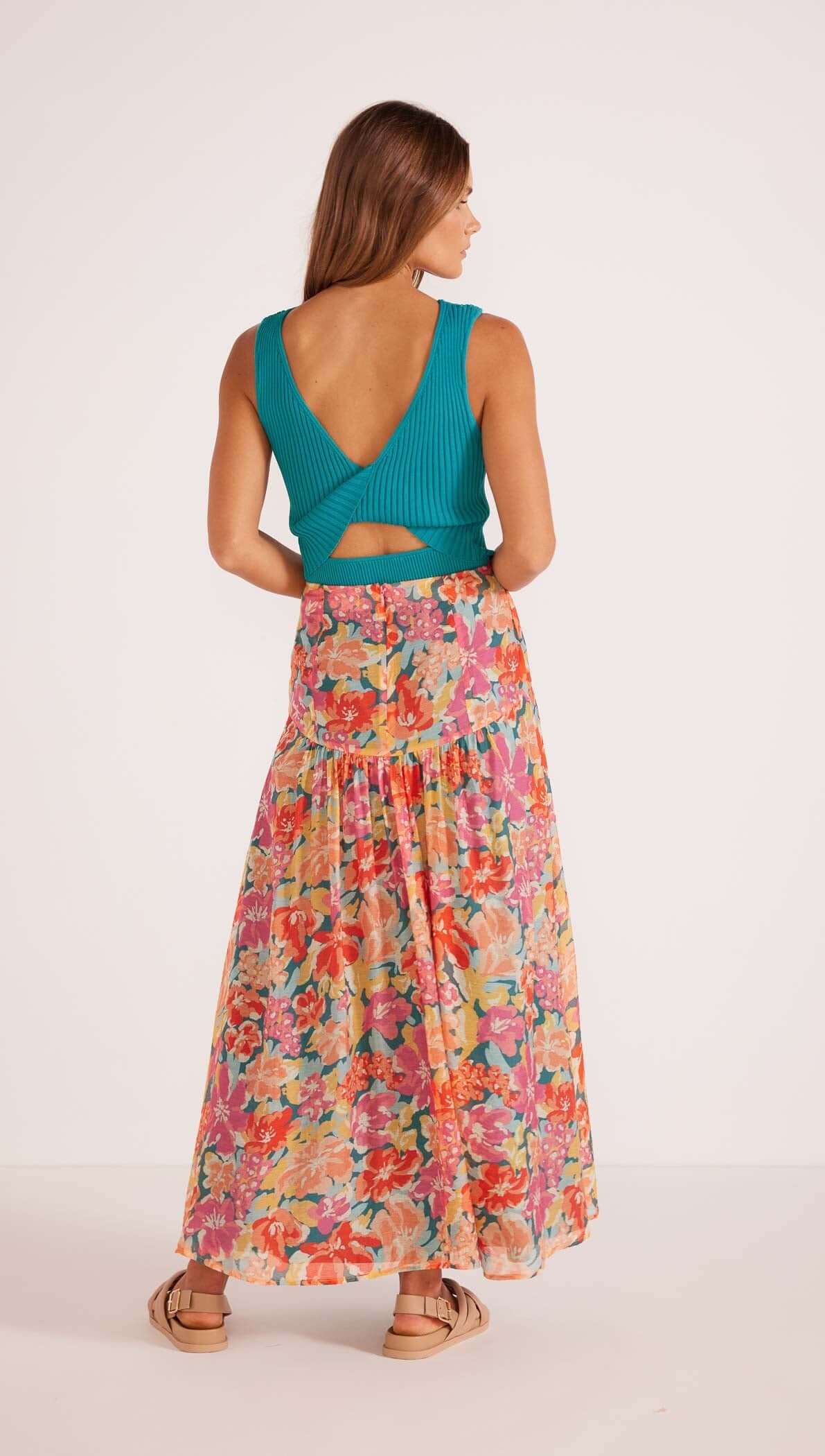 Valla Midi Skirt - Final Sale