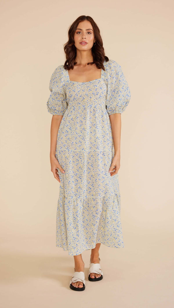 Briella Tie Back Midi Dress - MINKPINK Official Briella Tie Back Midi Dress - MINKPINK Official