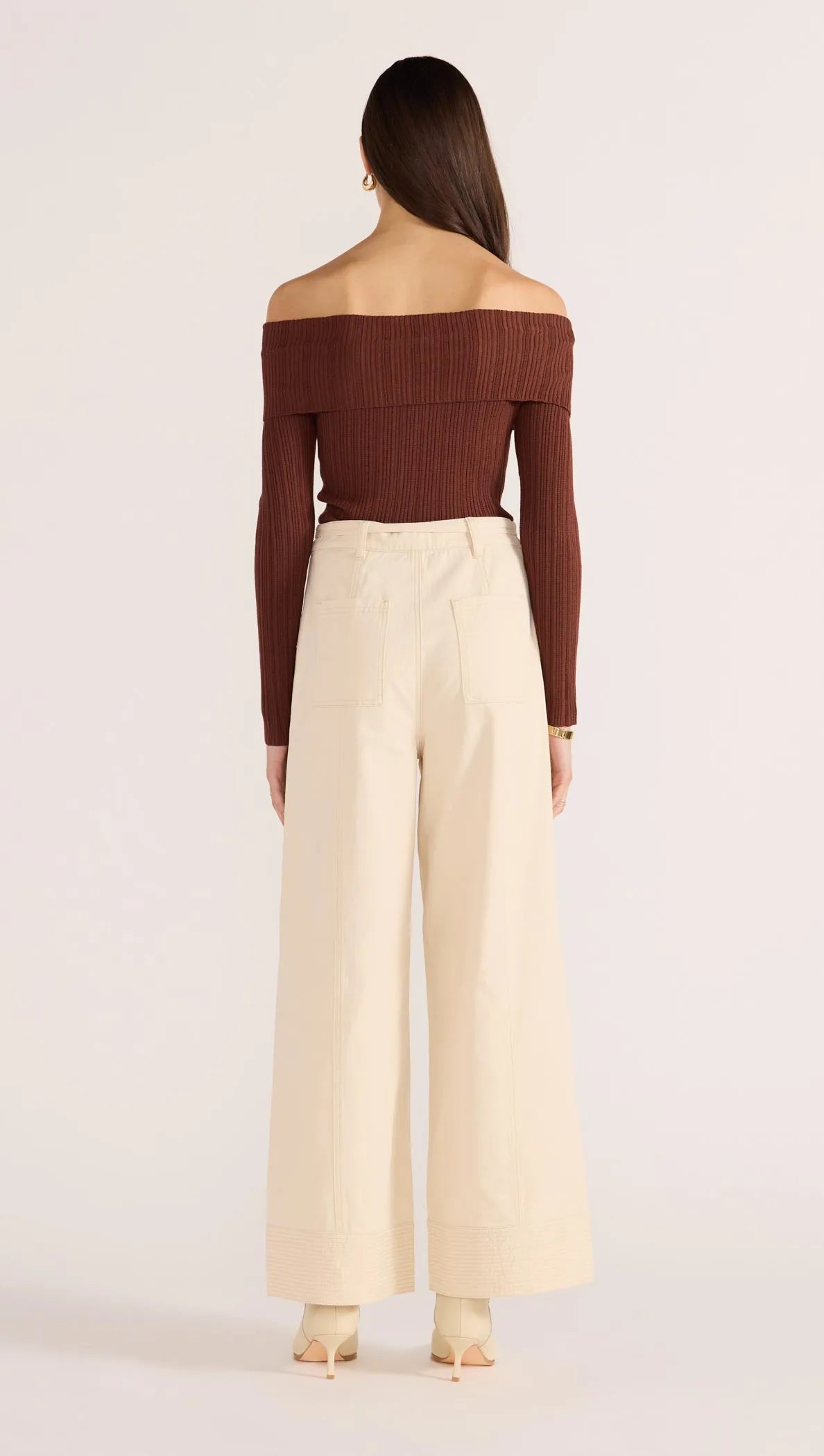 Jane Drill Straight Leg Pant-PANTS-MINKPINK