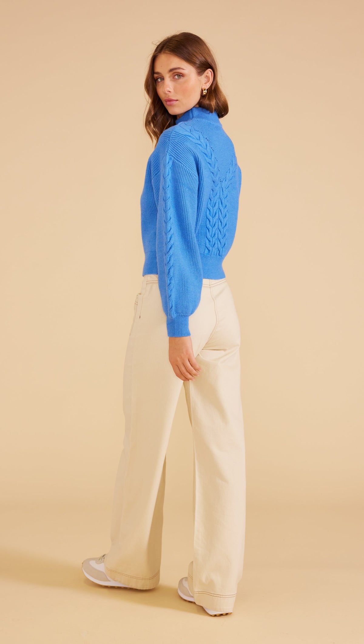 STELLA KNIT JUMPER COBALT-KNITWEAR - JUMPERS-MINKPINK