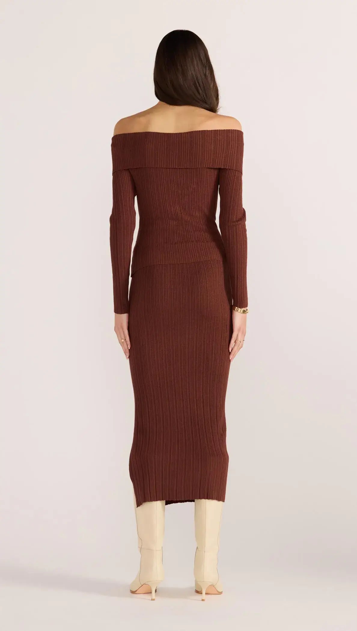 Zoe Knit Midi Tube Skirt-SKIRTS - MIDI-MINKPINK